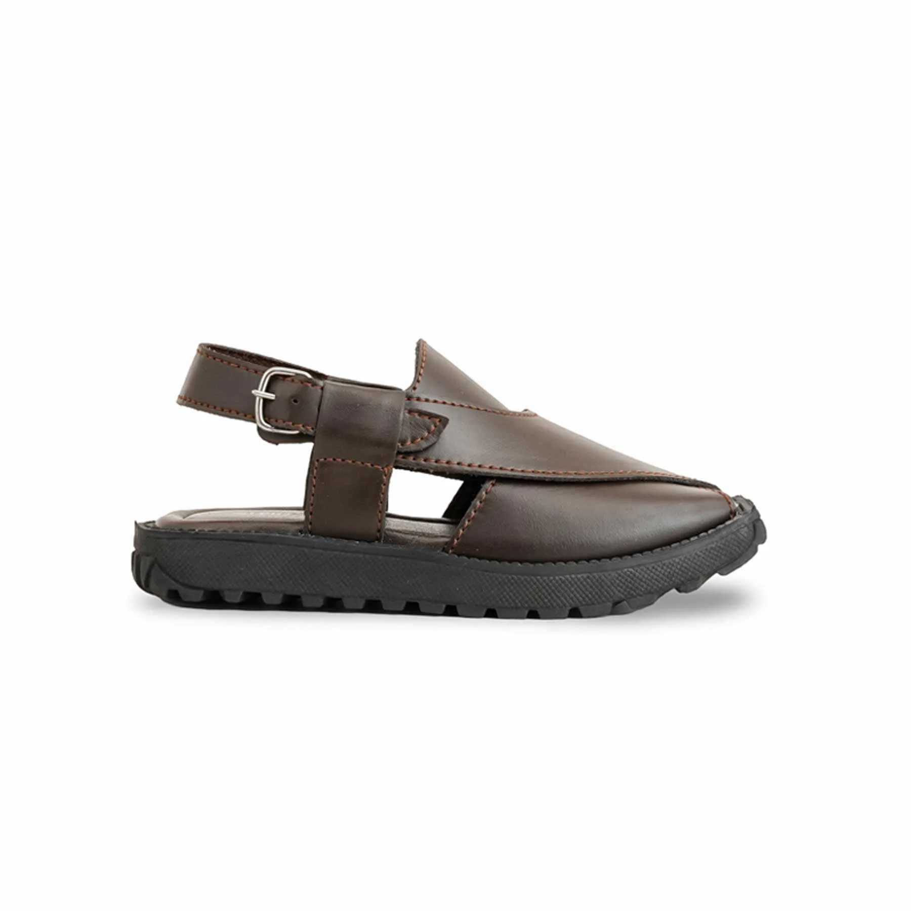 Boys Coffee Peshawari Chappal KD9992 - Image 2