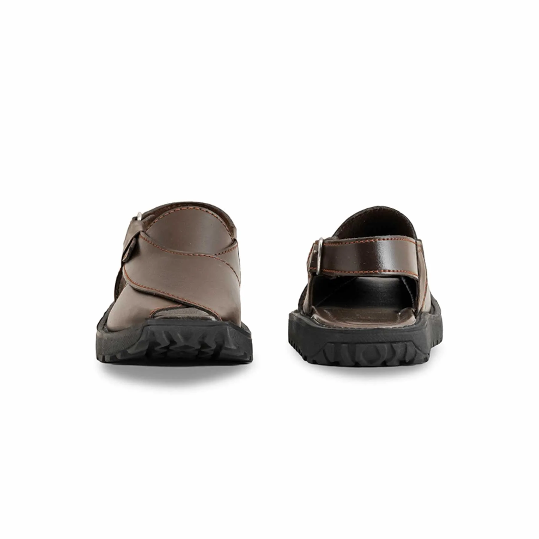 Boys Coffee Peshawari Chappal KD9992 - Image 4