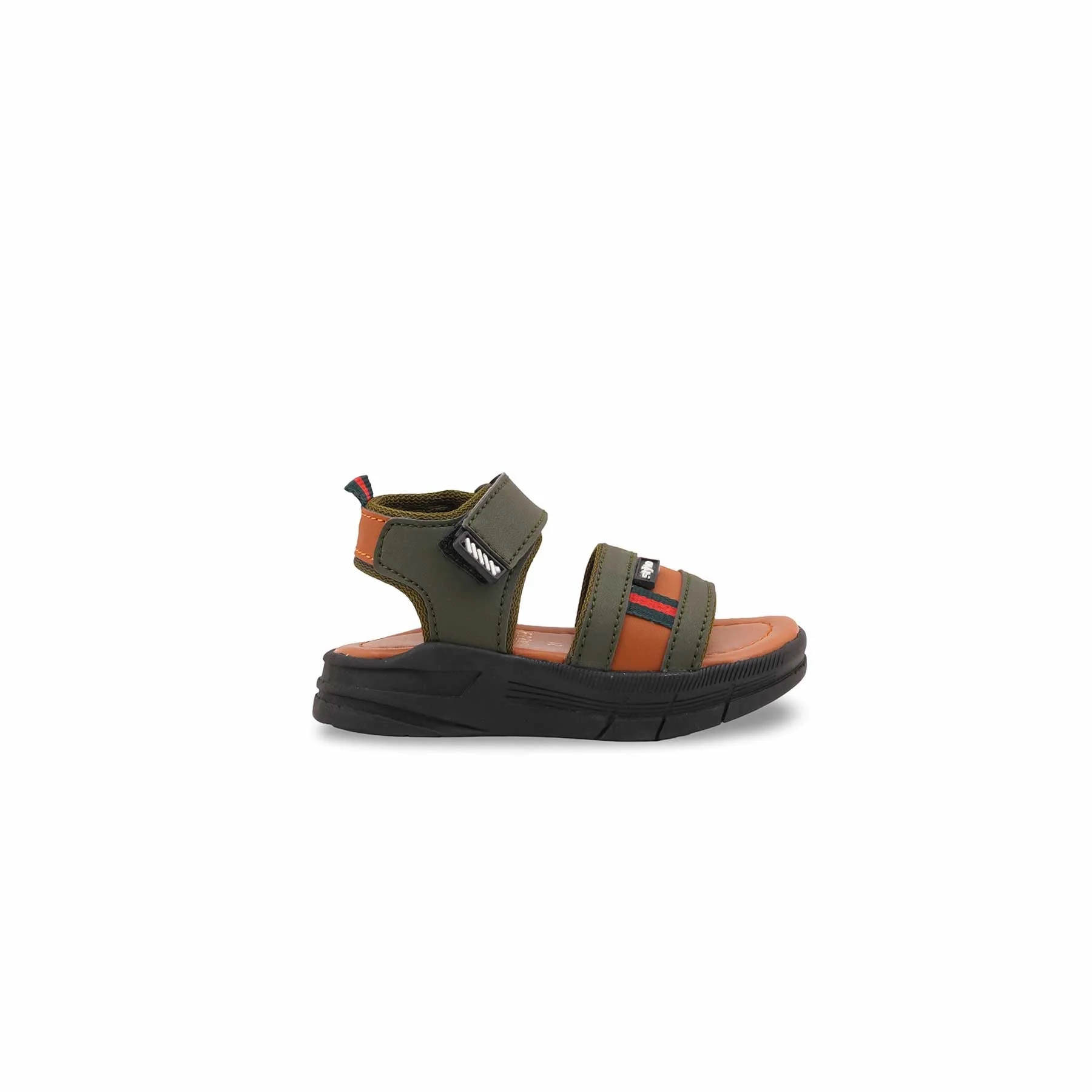 Boys Green Casual Sandal KD4939 - Image 2