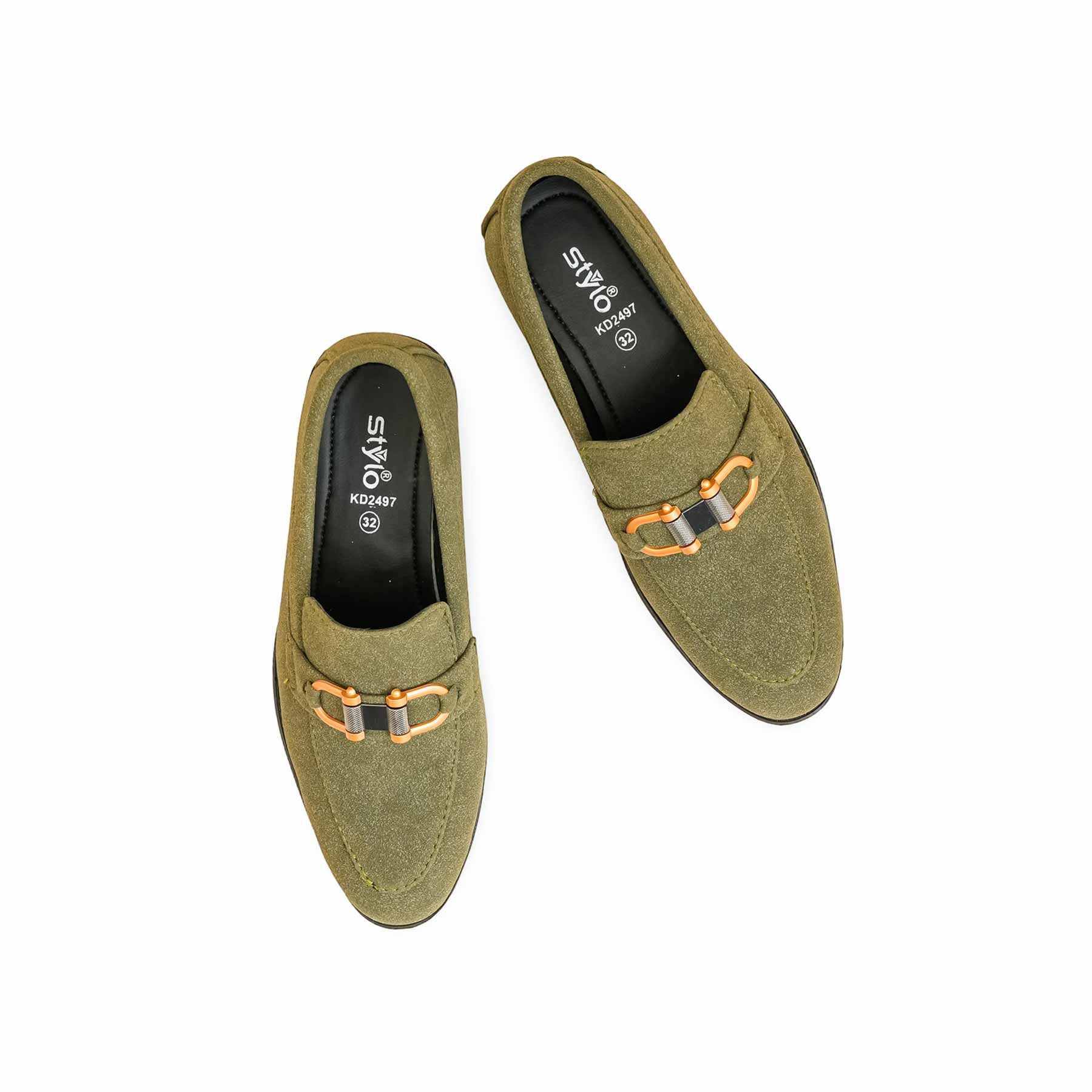Boys Green Formal Shoes KD2497 - Image 5