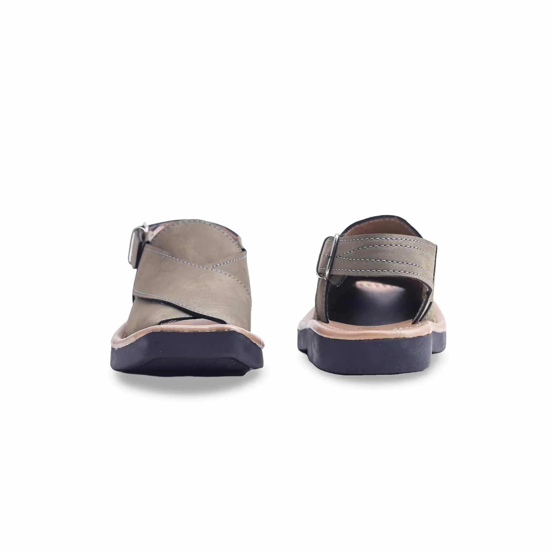 Boys Green Peshawari Chappal KD9938 - Image 4