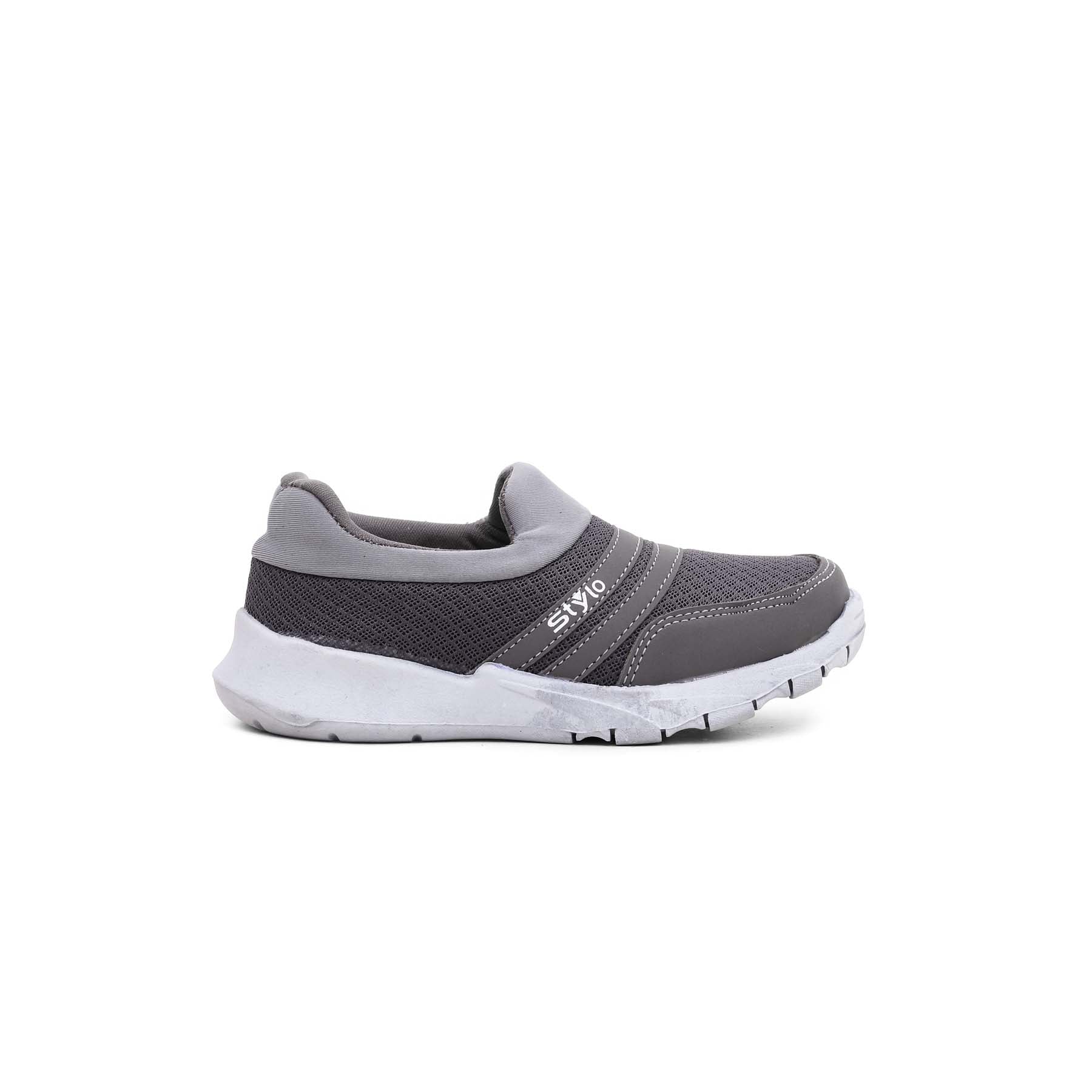 Boys Grey Casual Canvas KD2183 - Image 2