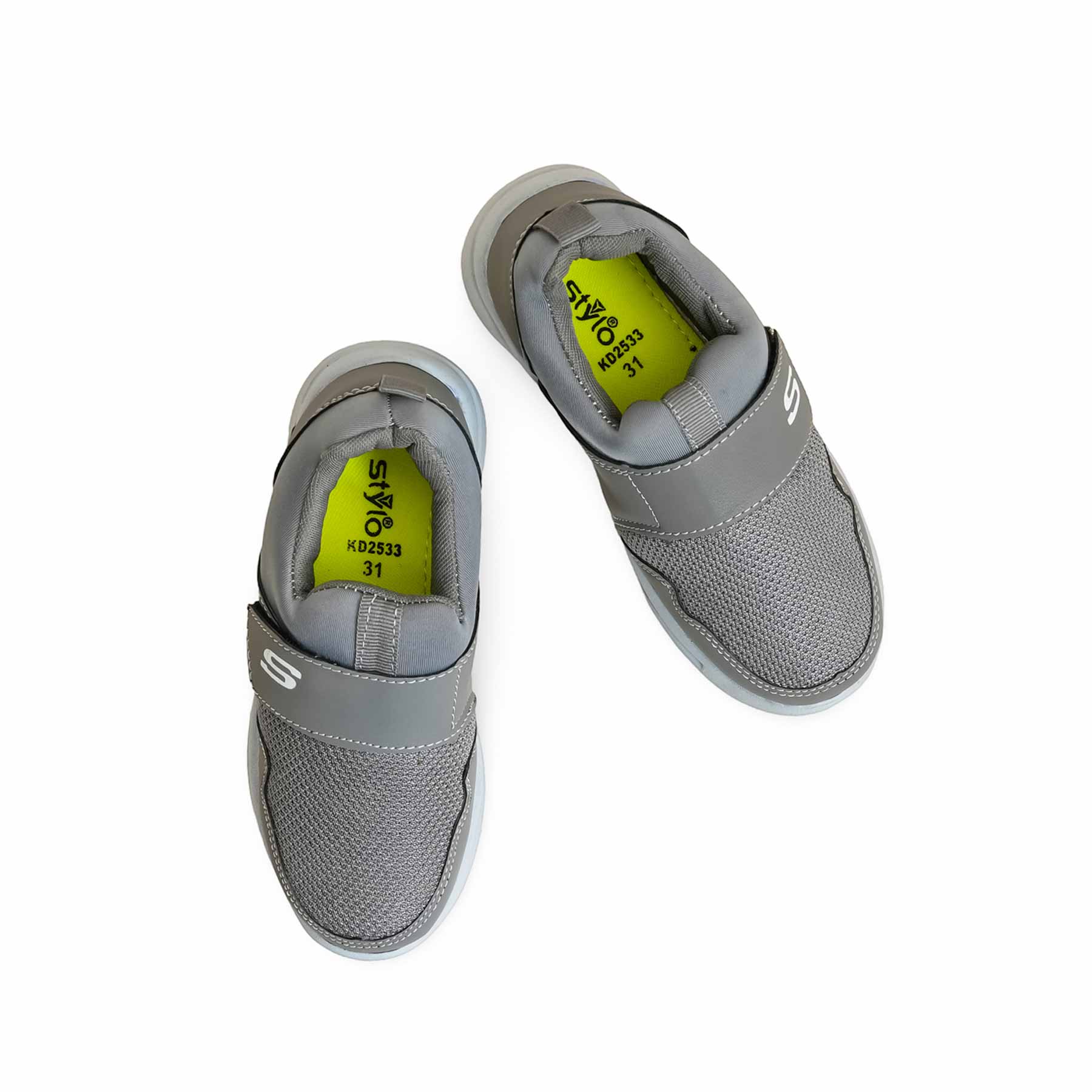 Boys Grey Casual Canvas KD2533 - Image 5