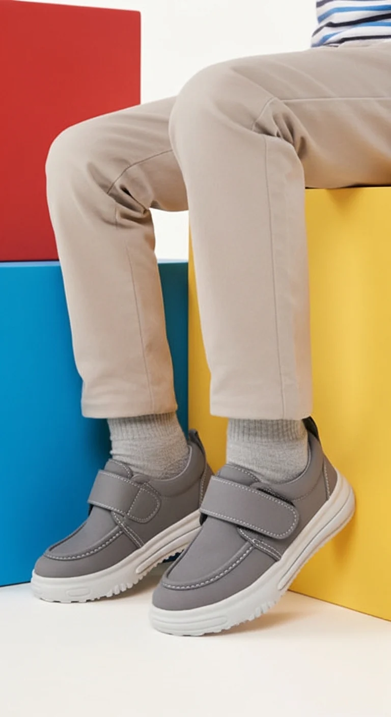 Boys Grey Casual Jogger KD1984 - Image 2