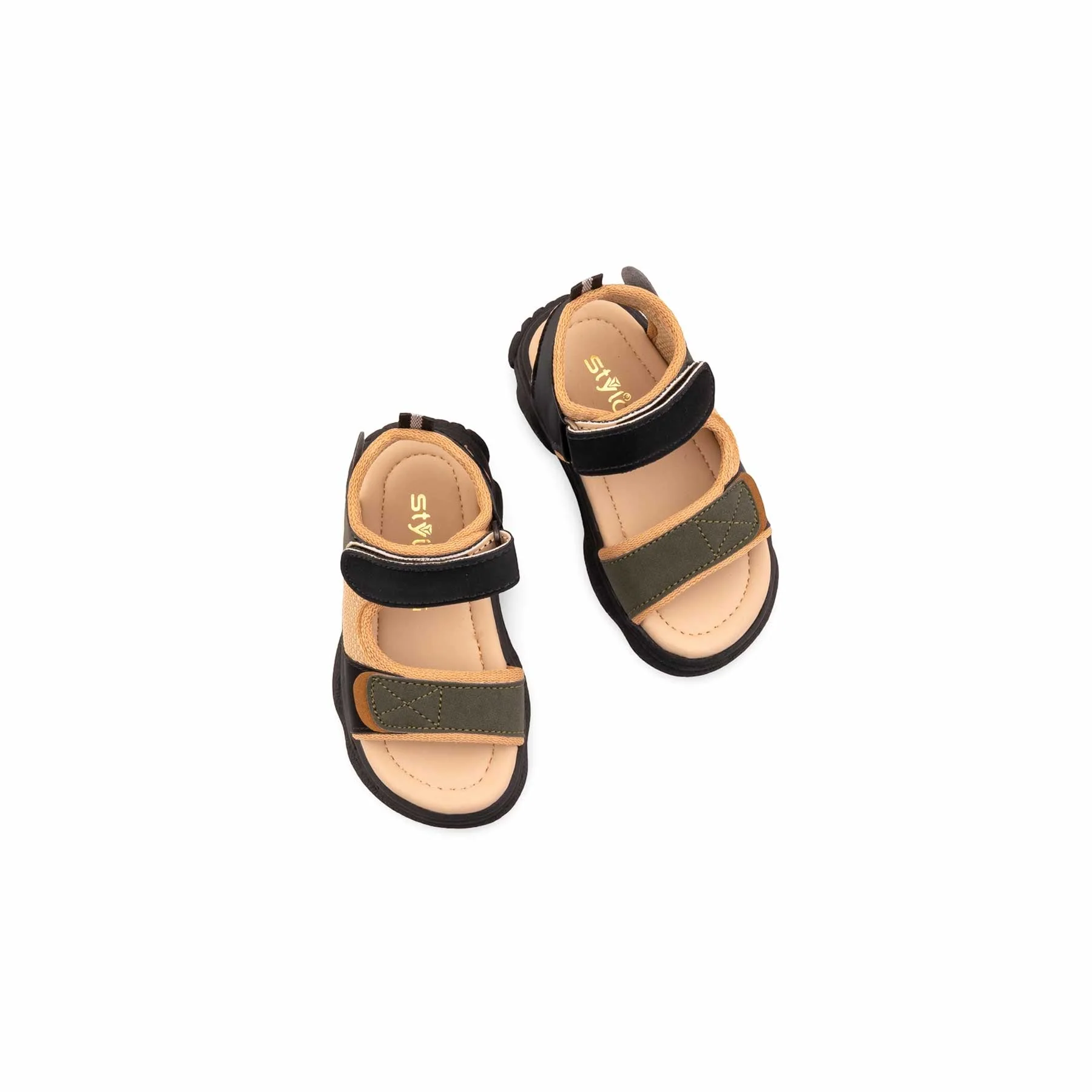 Boys Grey Casual Sandal KD2650 - Image 5