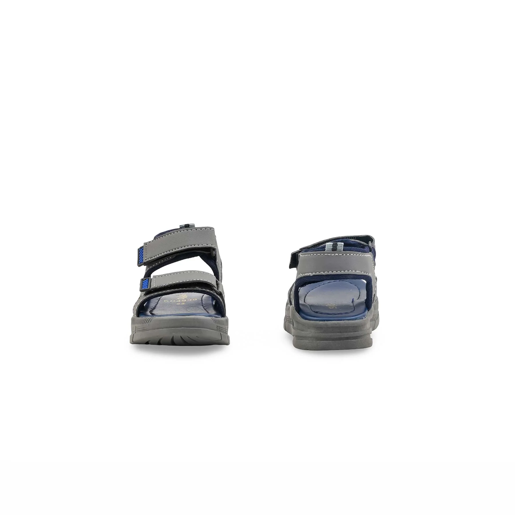 Boys Grey Casual Sandal KD4938 - Image 4
