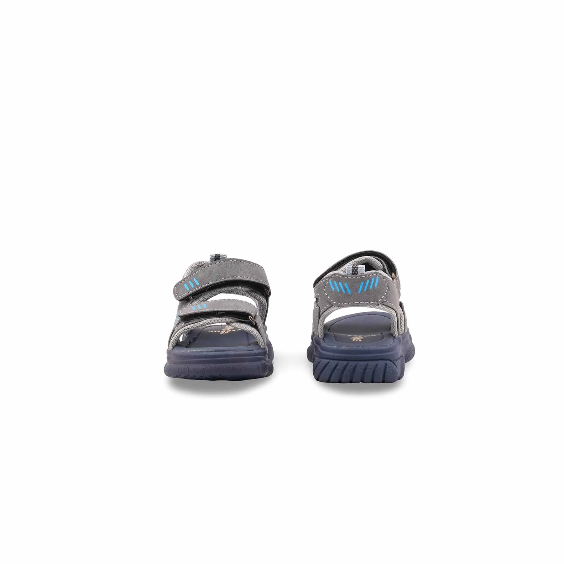 Boys Grey Casual Sandal KD4943 - Image 4