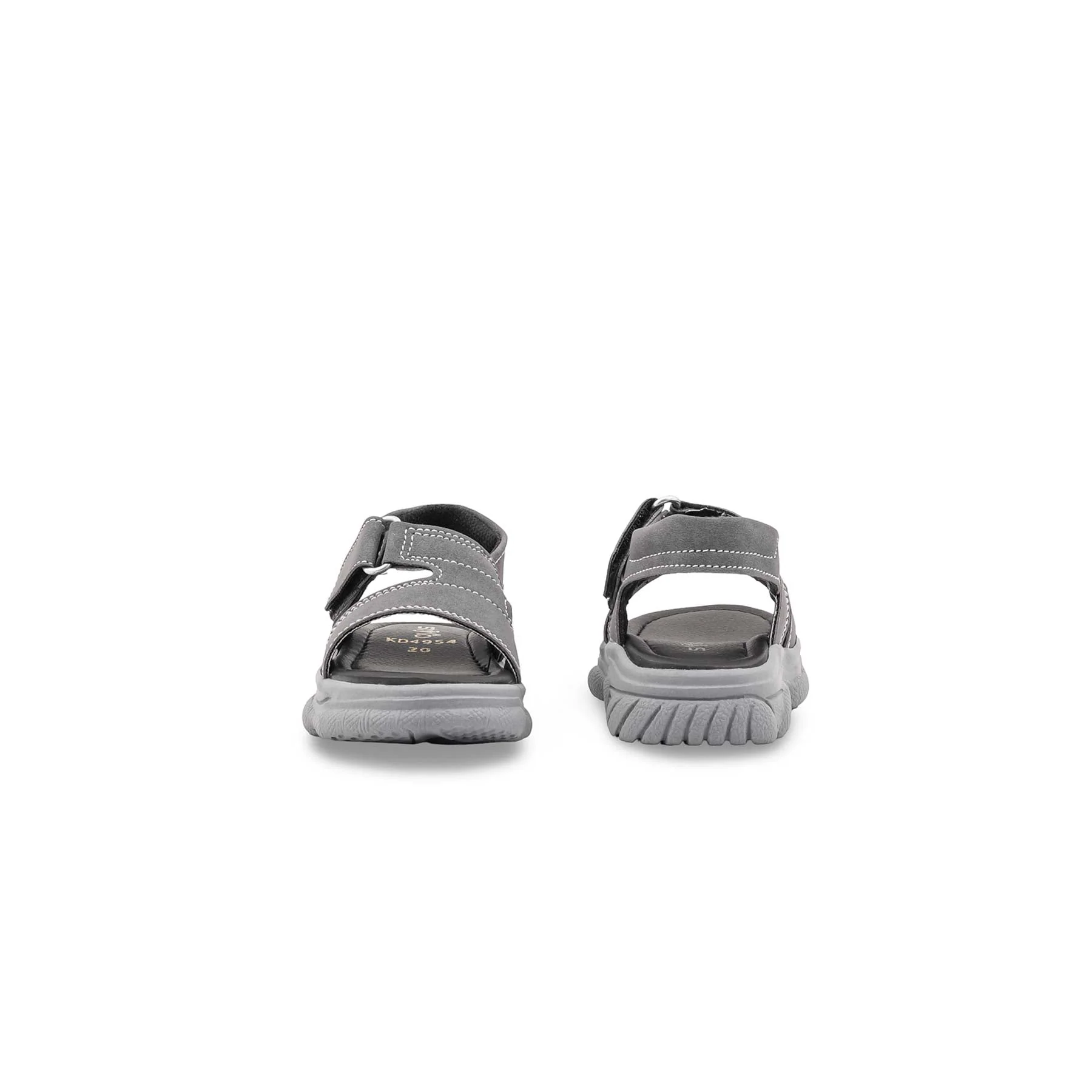 Boys Grey Casual Sandal KD4954 - Image 4