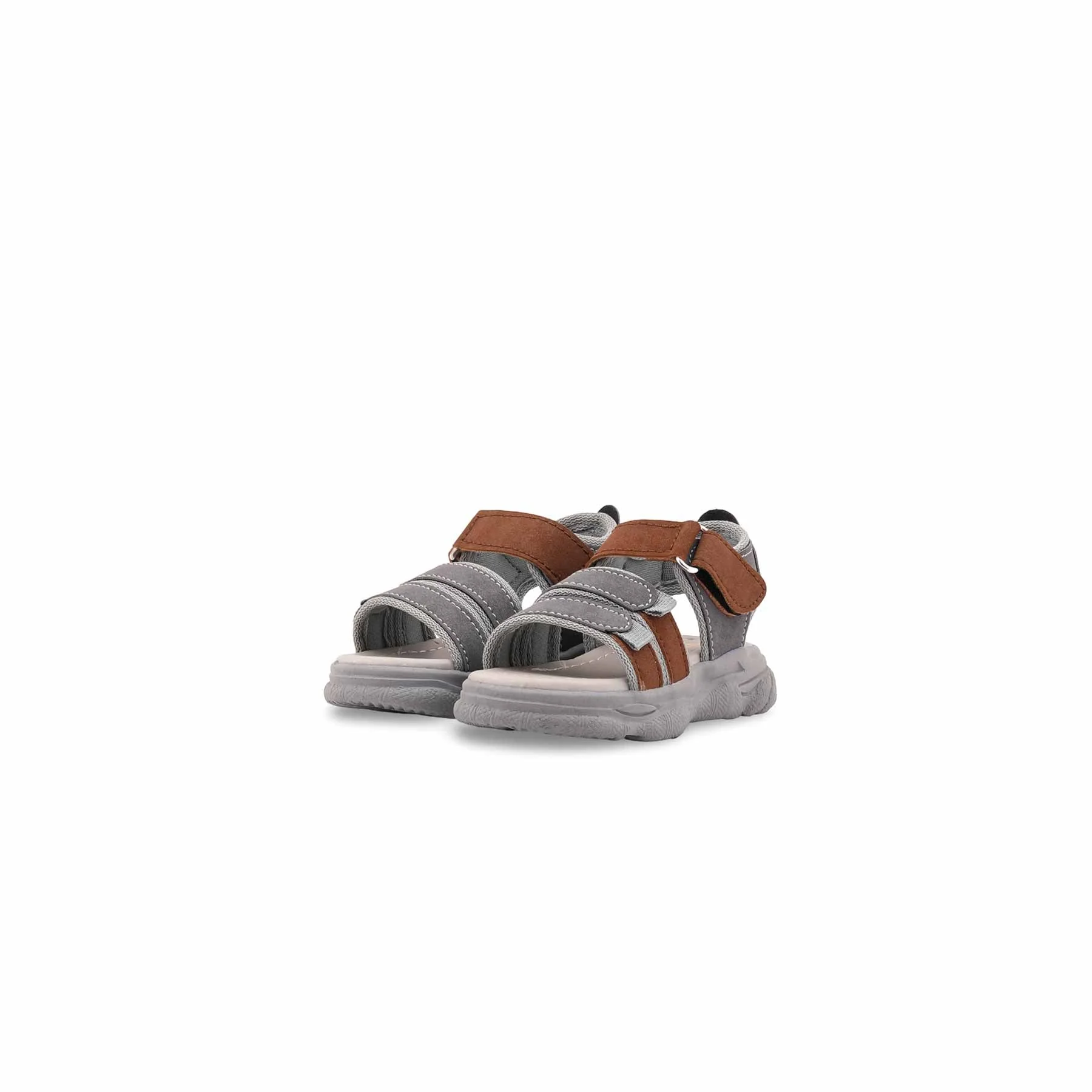 Boys Grey Casual Sandal KD4982 - Image 3
