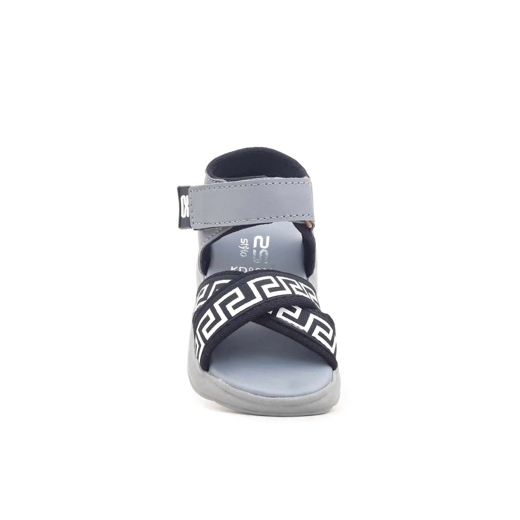 Boys Grey Casual Sandal KD9264 - Image 3