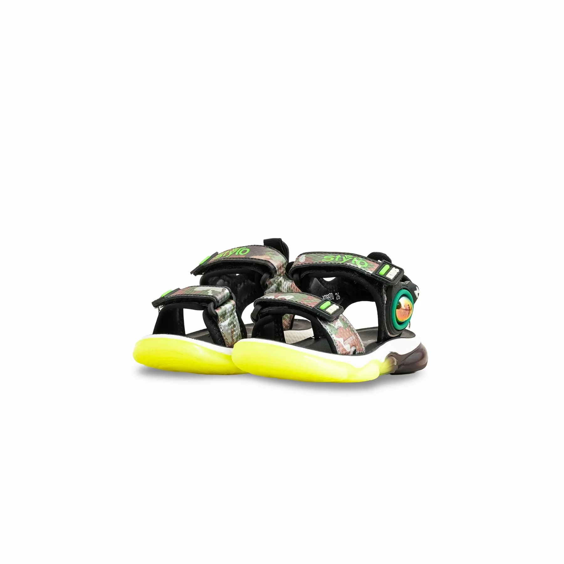 Boys Grey Casual Sandal KD9970 - Image 3