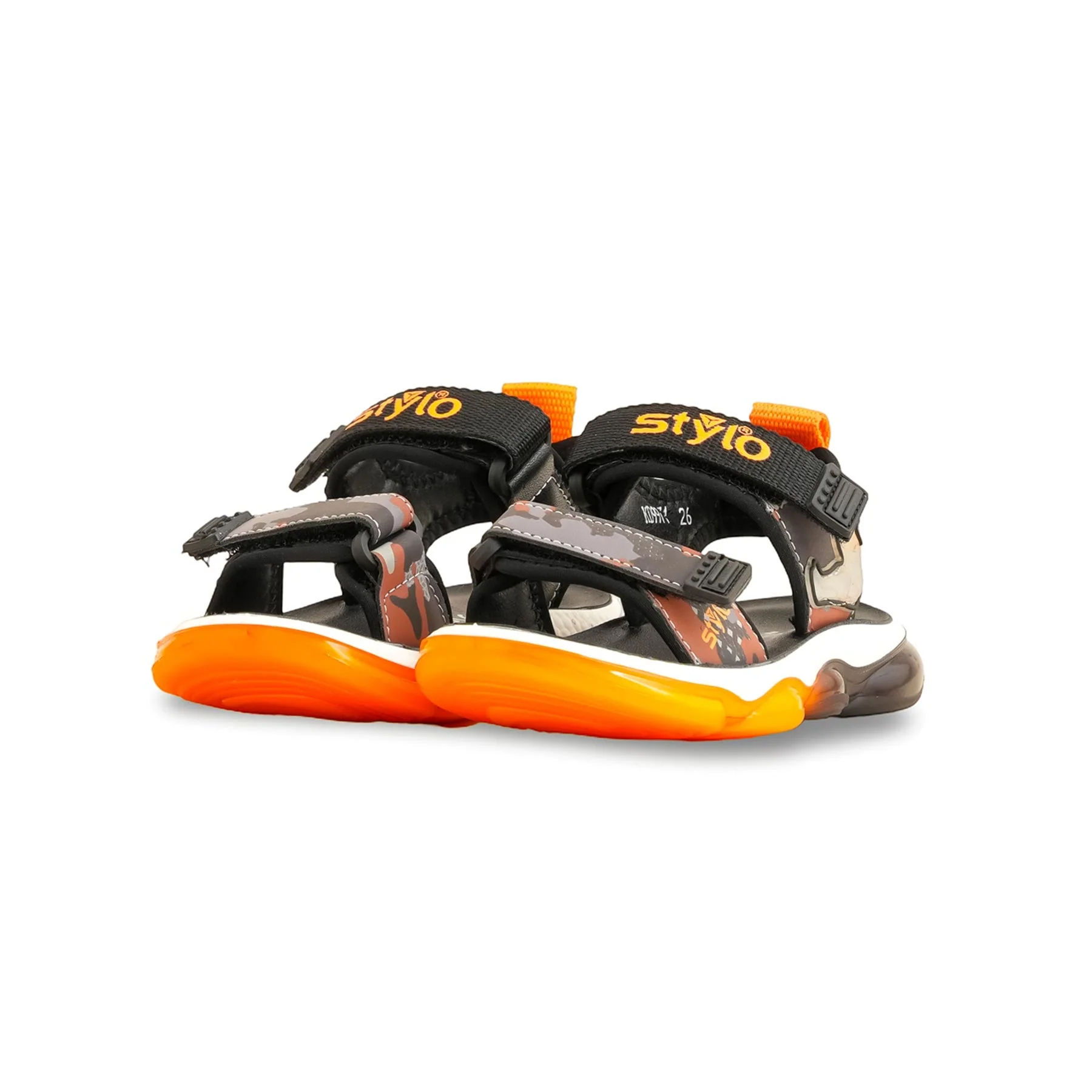 Boys Grey Casual Sandal KD9971 - Image 3