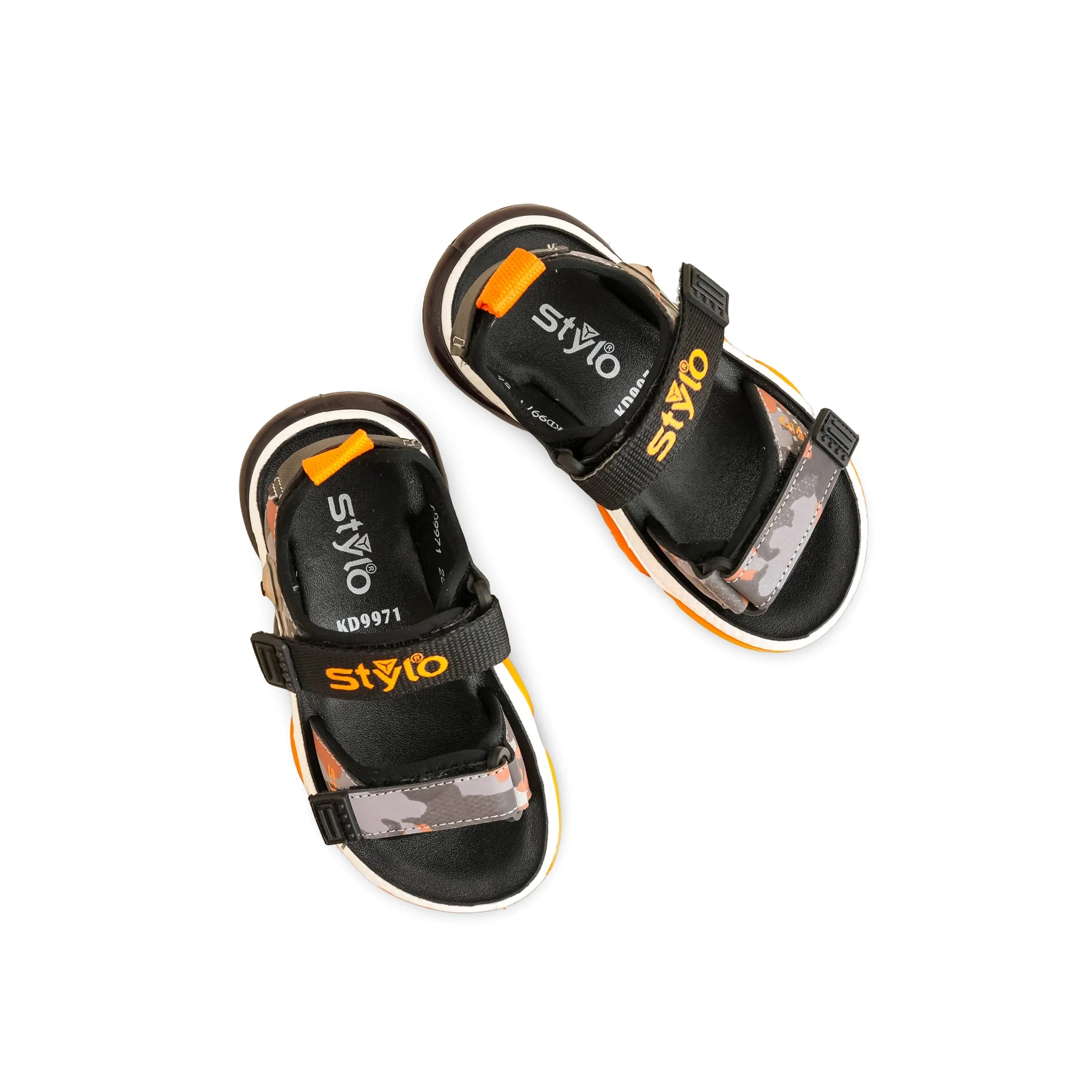 Boys Grey Casual Sandal KD9971 - Image 5