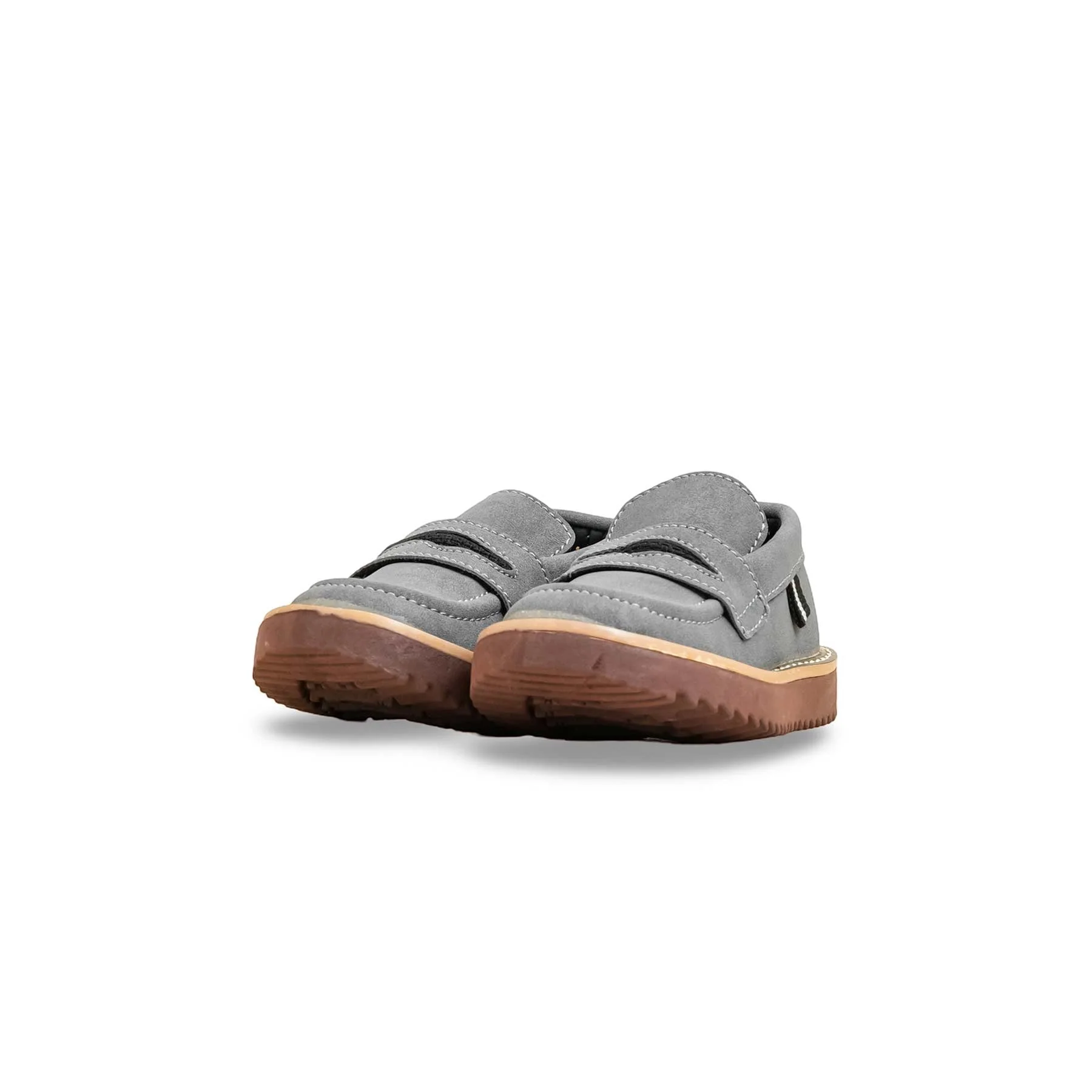Boys Grey Formal Moccasin KD2604 - Image 3