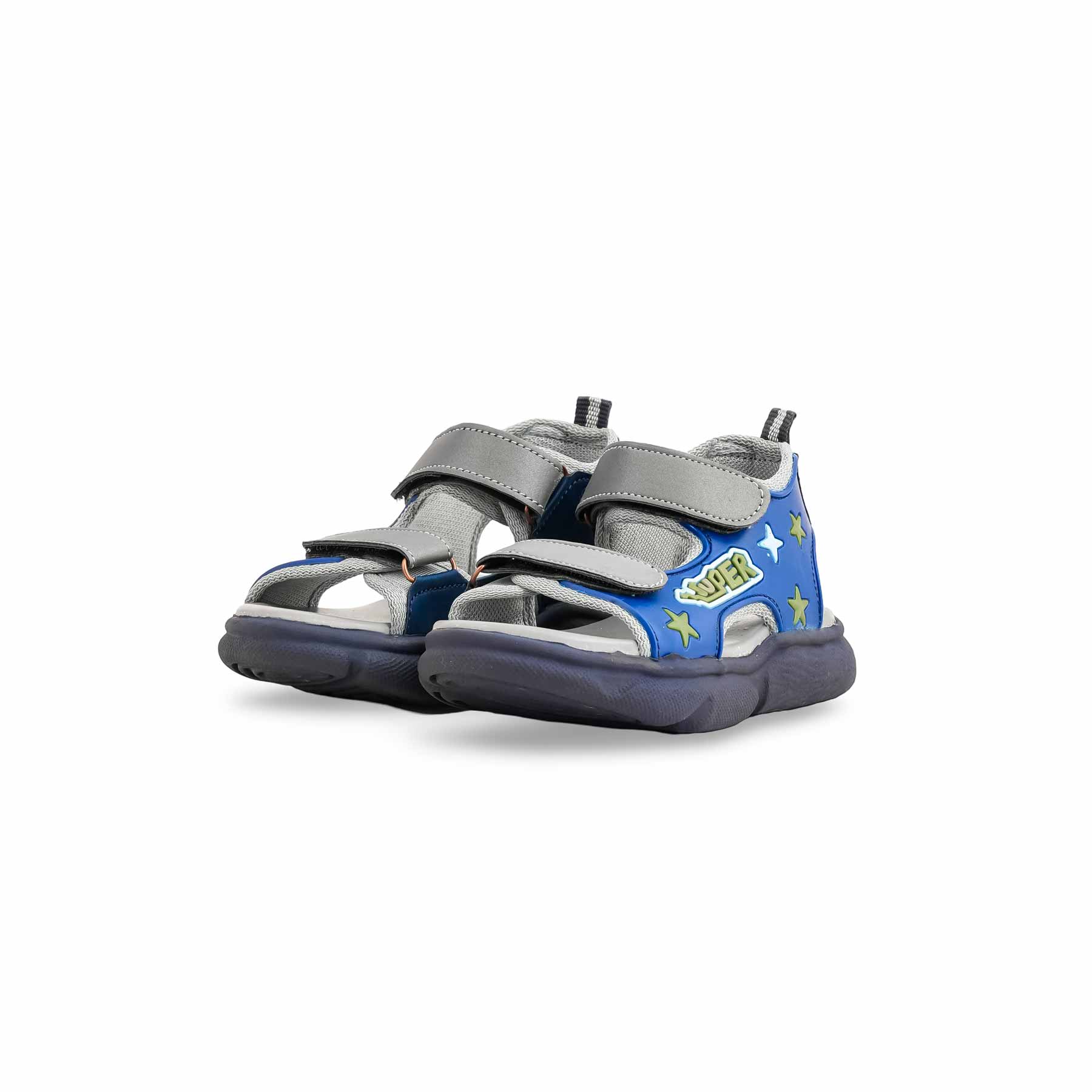Boys Grey Formal Sandal KD4844 - Image 2