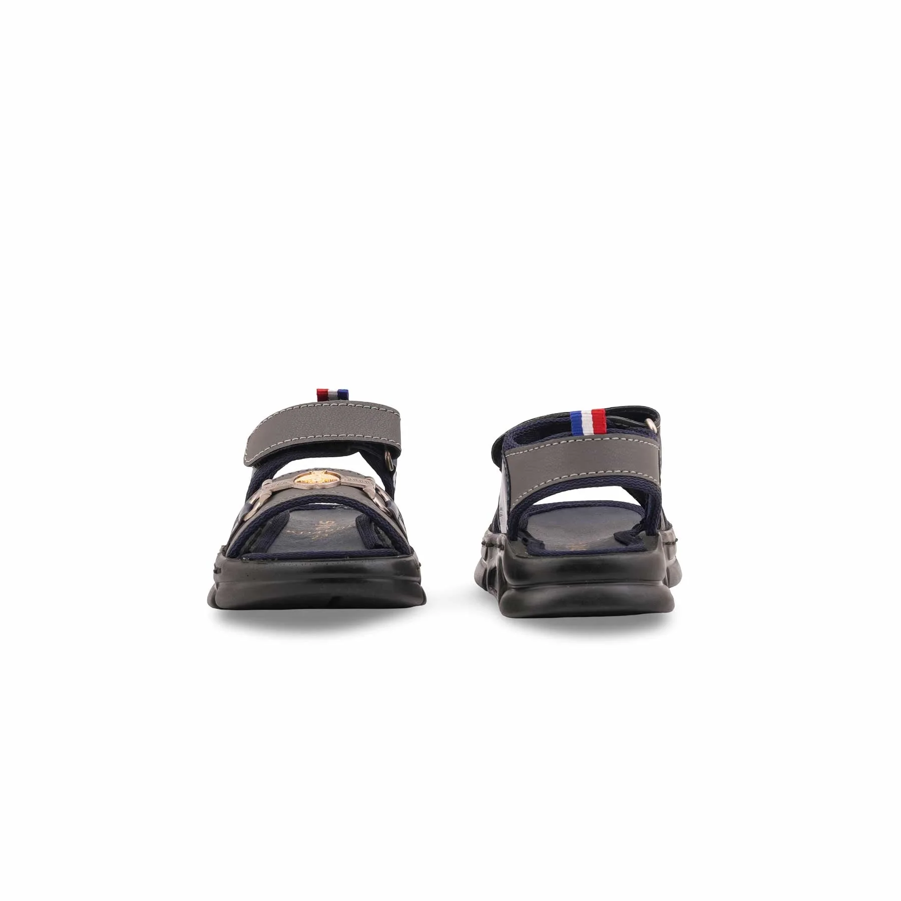 Boys Grey Formal Sandal KD4968 - Image 4