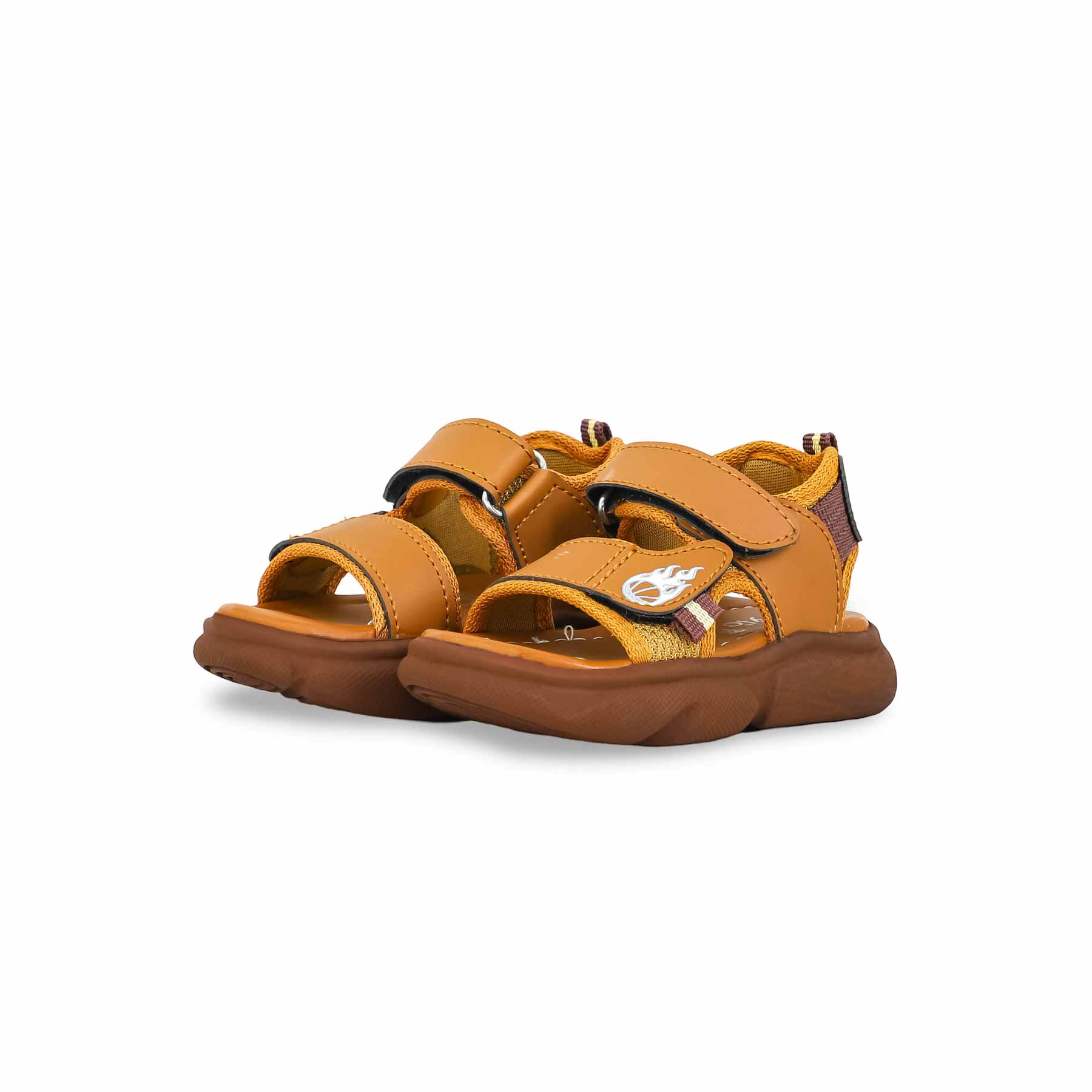 Boys Mustard Casual Sandal KD4769 - Image 3