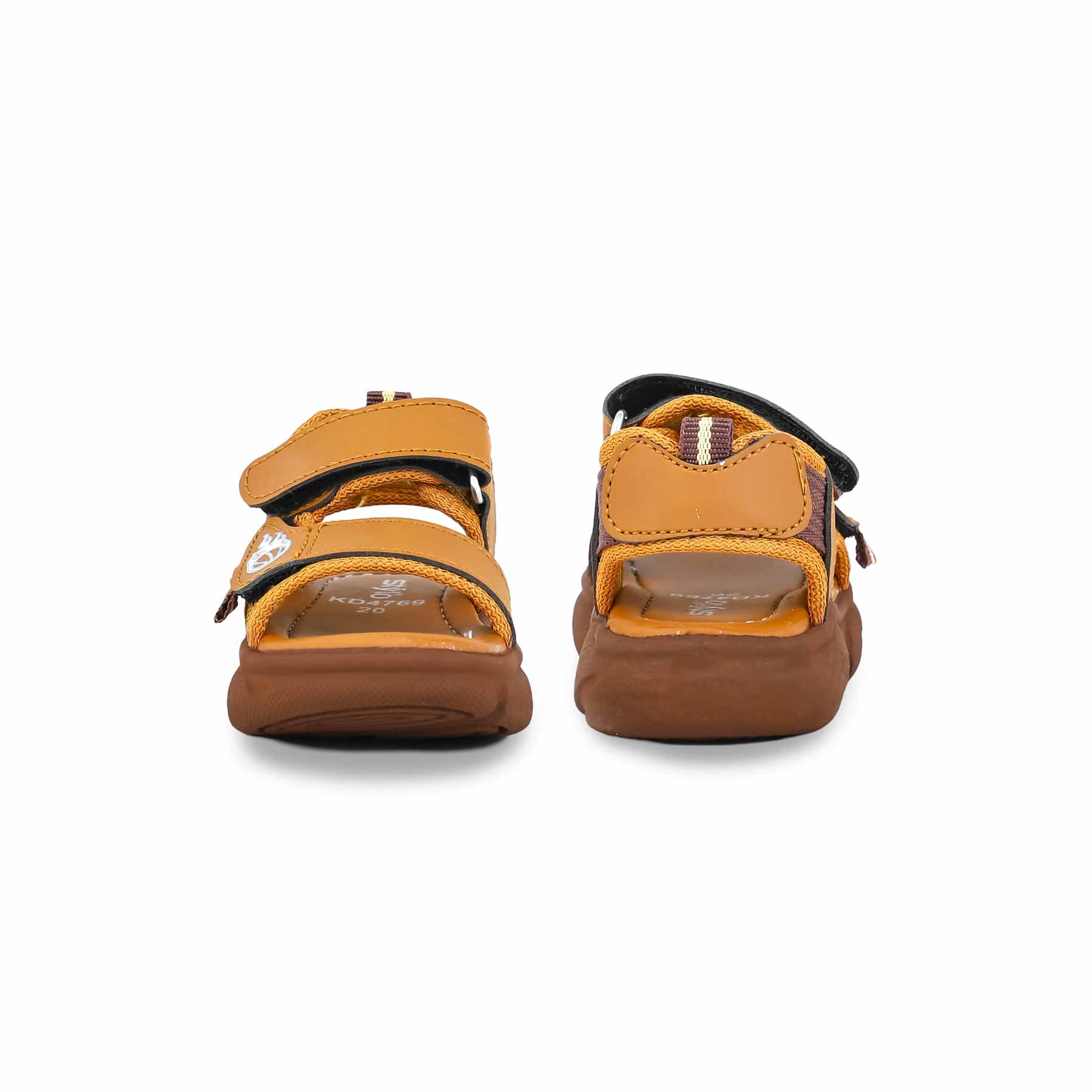 Boys Mustard Casual Sandal KD4769 - Image 4