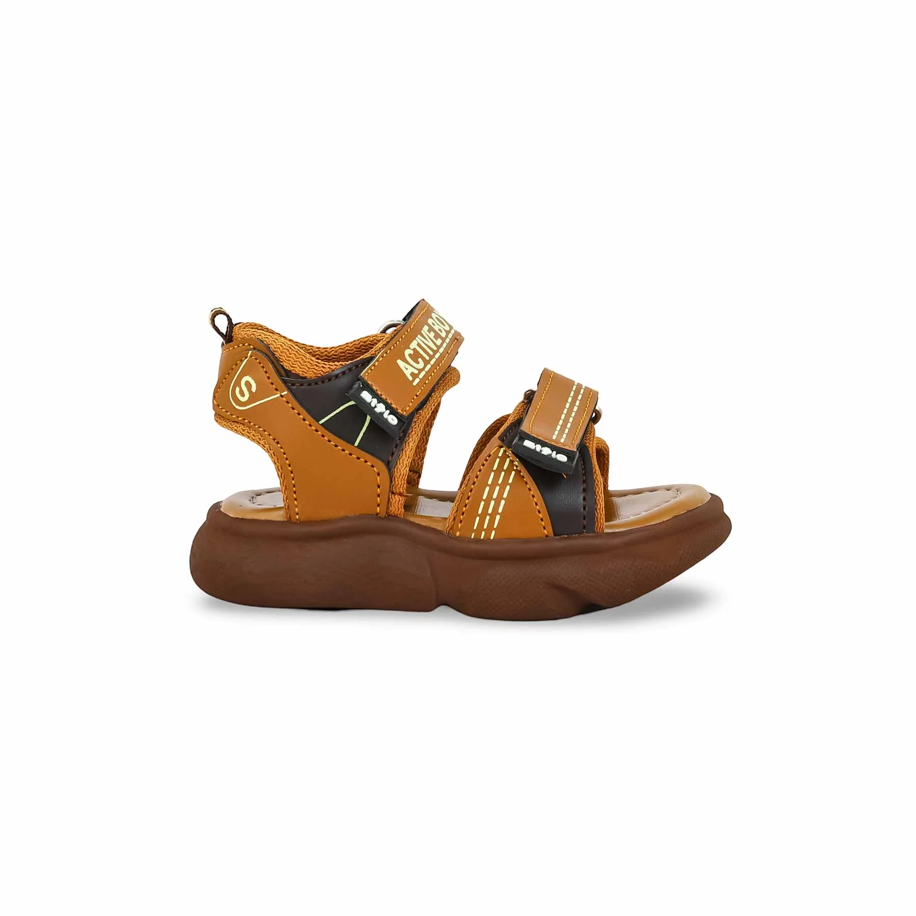 Boys Mustard Casual Sandal KD9996 - Image 2