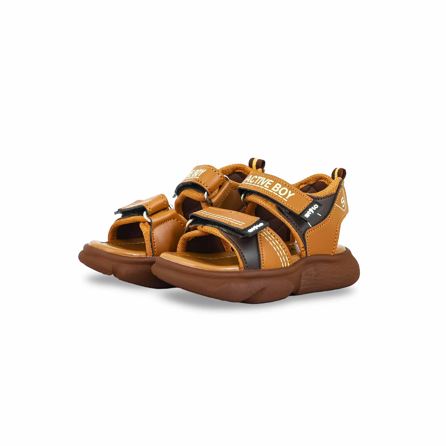 Boys Mustard Casual Sandal KD9996 - Image 3