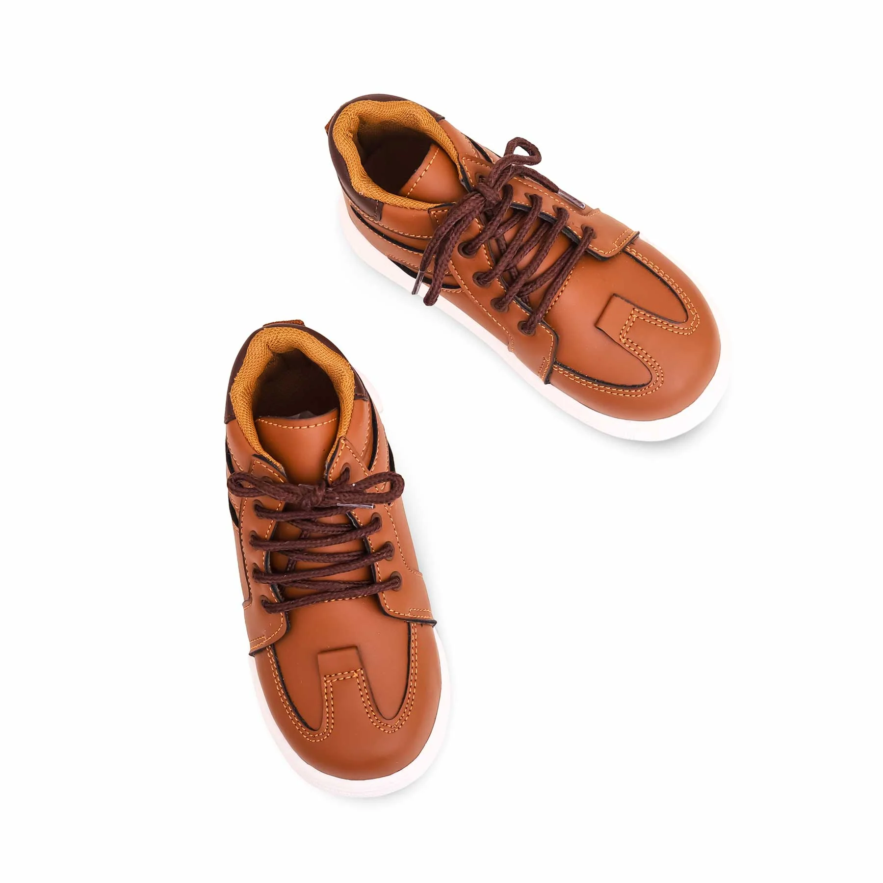 Boys Mustard Formal Long Shoes KD1756 - Image 5
