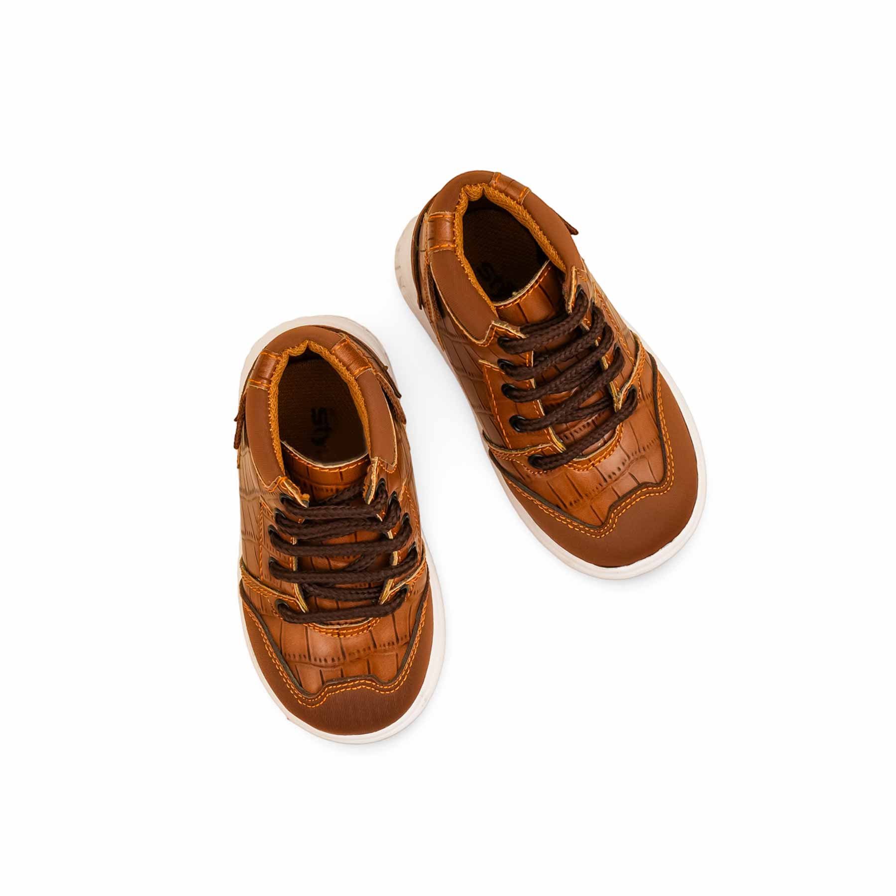 Boys Mustard Formal Long Shoes KD8081 - Image 5