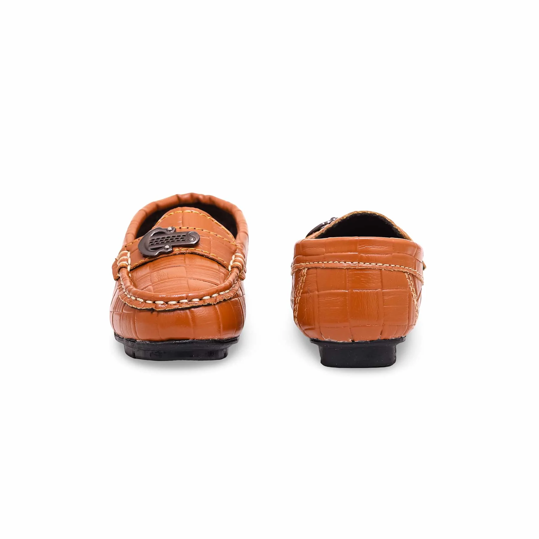 Boys Mustard Formal Moccasin KD0988 - Image 3