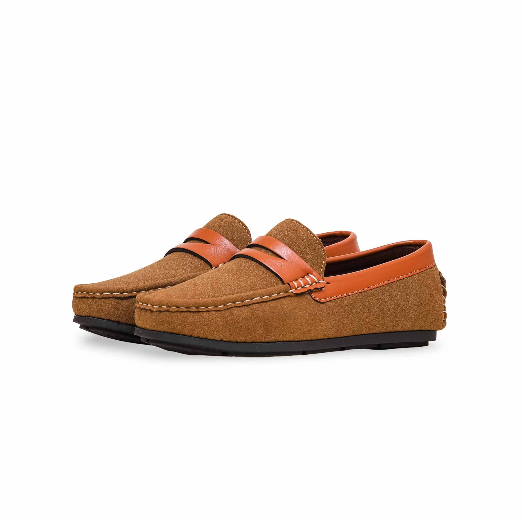 Boys Mustard Formal Moccasin KD2194 - Image 3