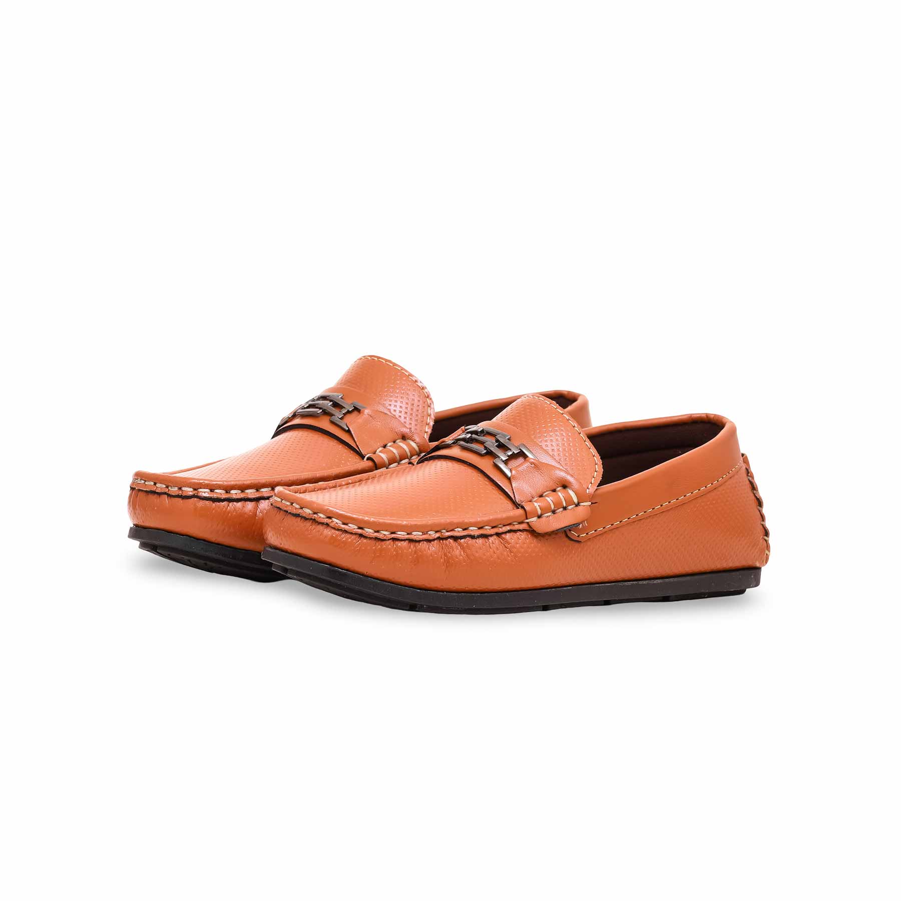 Boys Mustard Formal Moccasin KD2196 - Image 3