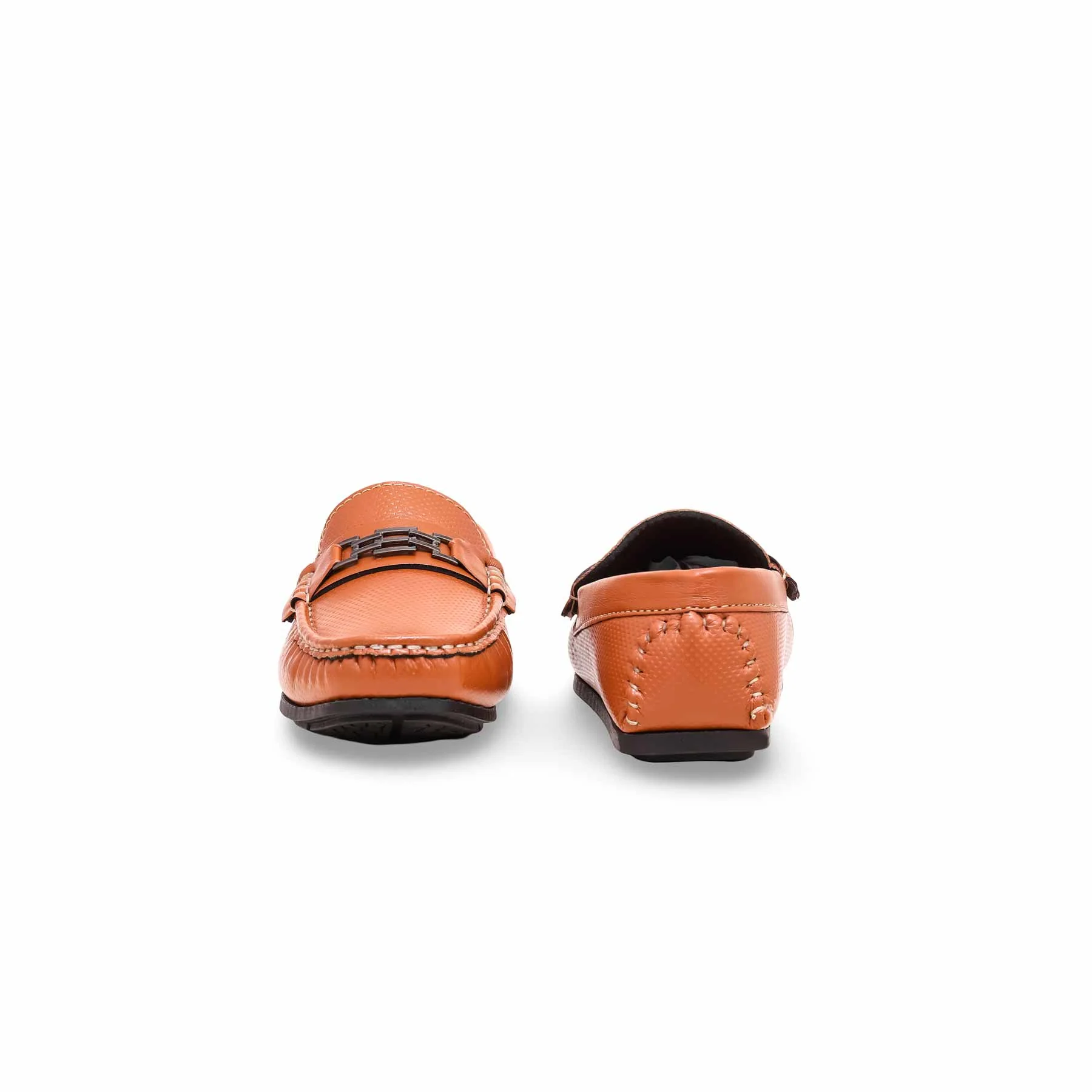 Boys Mustard Formal Moccasin KD2196 - Image 4
