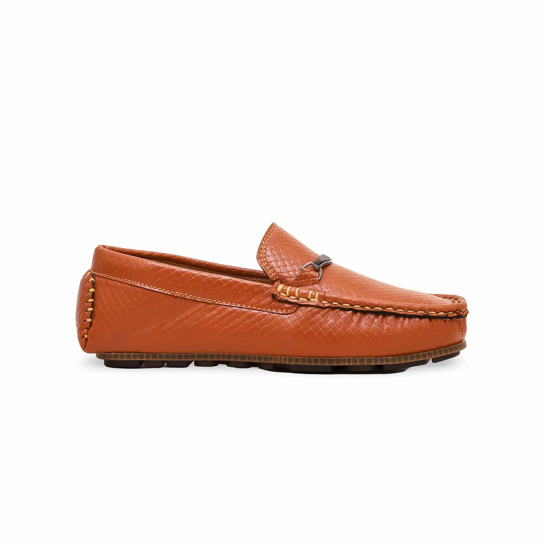 Boys Mustard Formal Moccasin KD2361 - Image 2