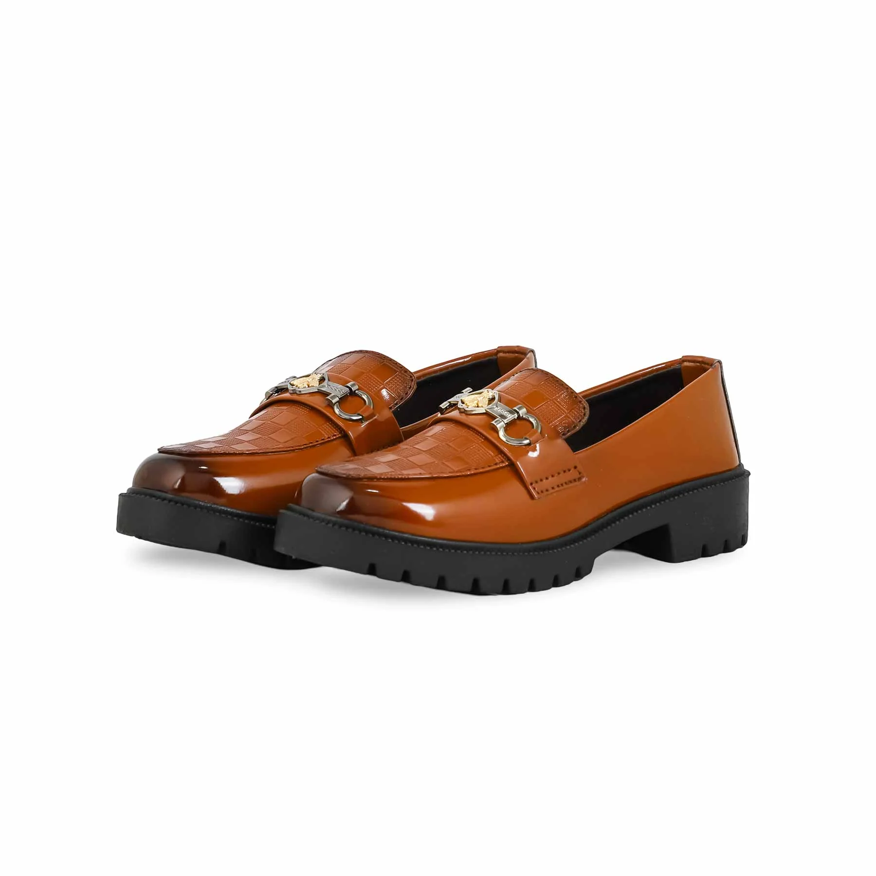 Boys Mustard Formal Moccasin KD2443 - Image 2