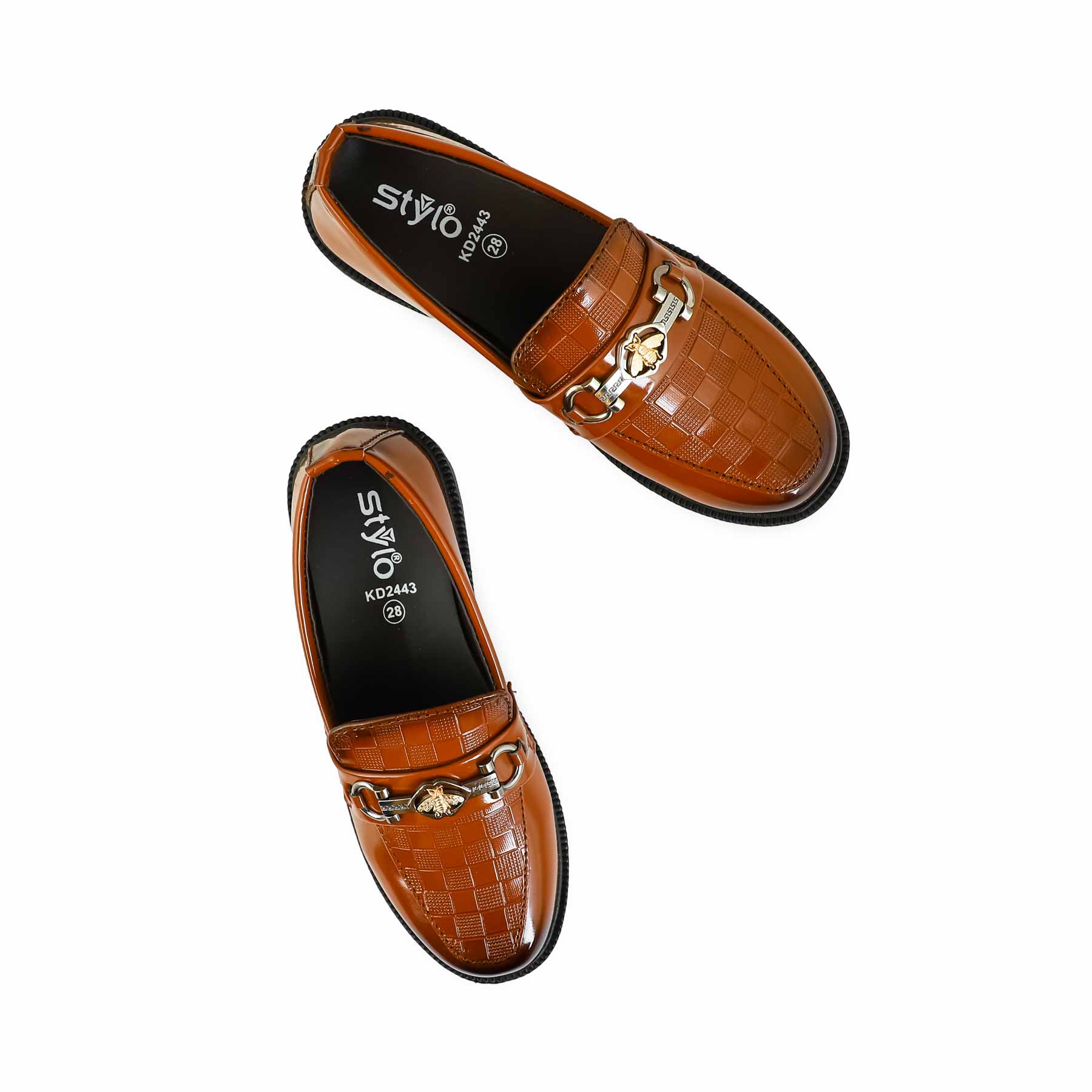 Boys Mustard Formal Moccasin KD2443 - Image 4