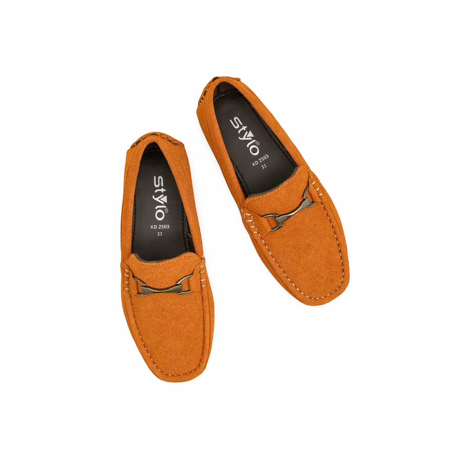 Boys Mustard Formal Moccasin KD2503 - Image 5