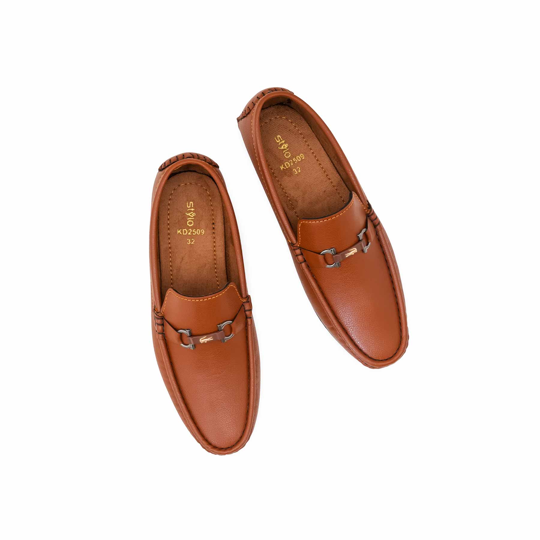 Boys Mustard Formal Moccasin KD2509 - Image 5