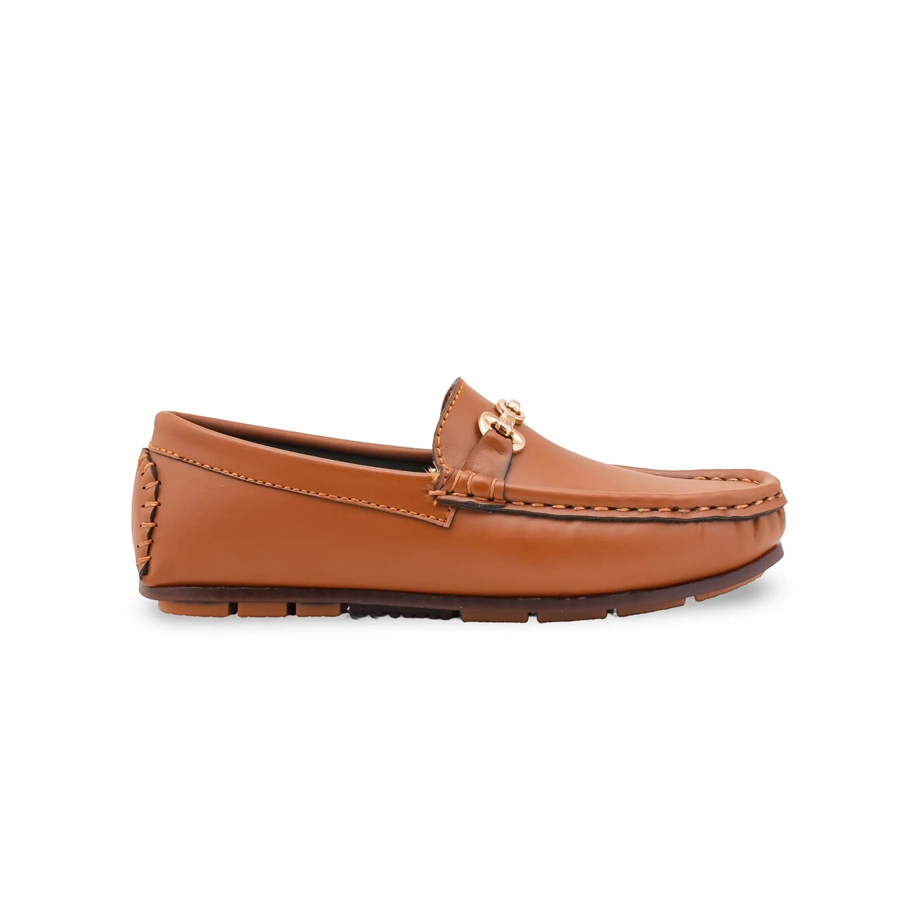 Boys Mustard Formal Moccasin KD2513 - Image 2