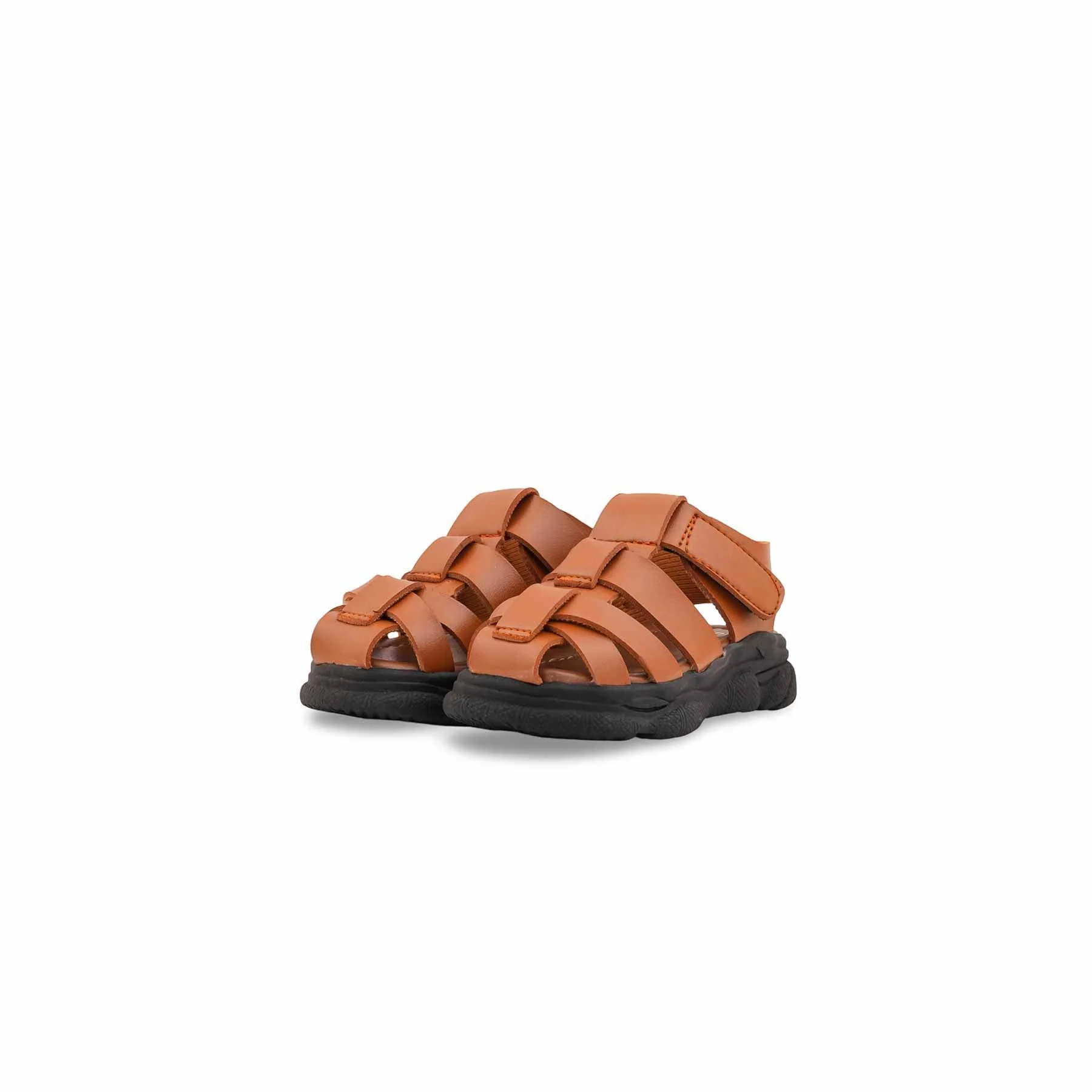 Boys Mustard Formal Sandal KD2677 - Image 3