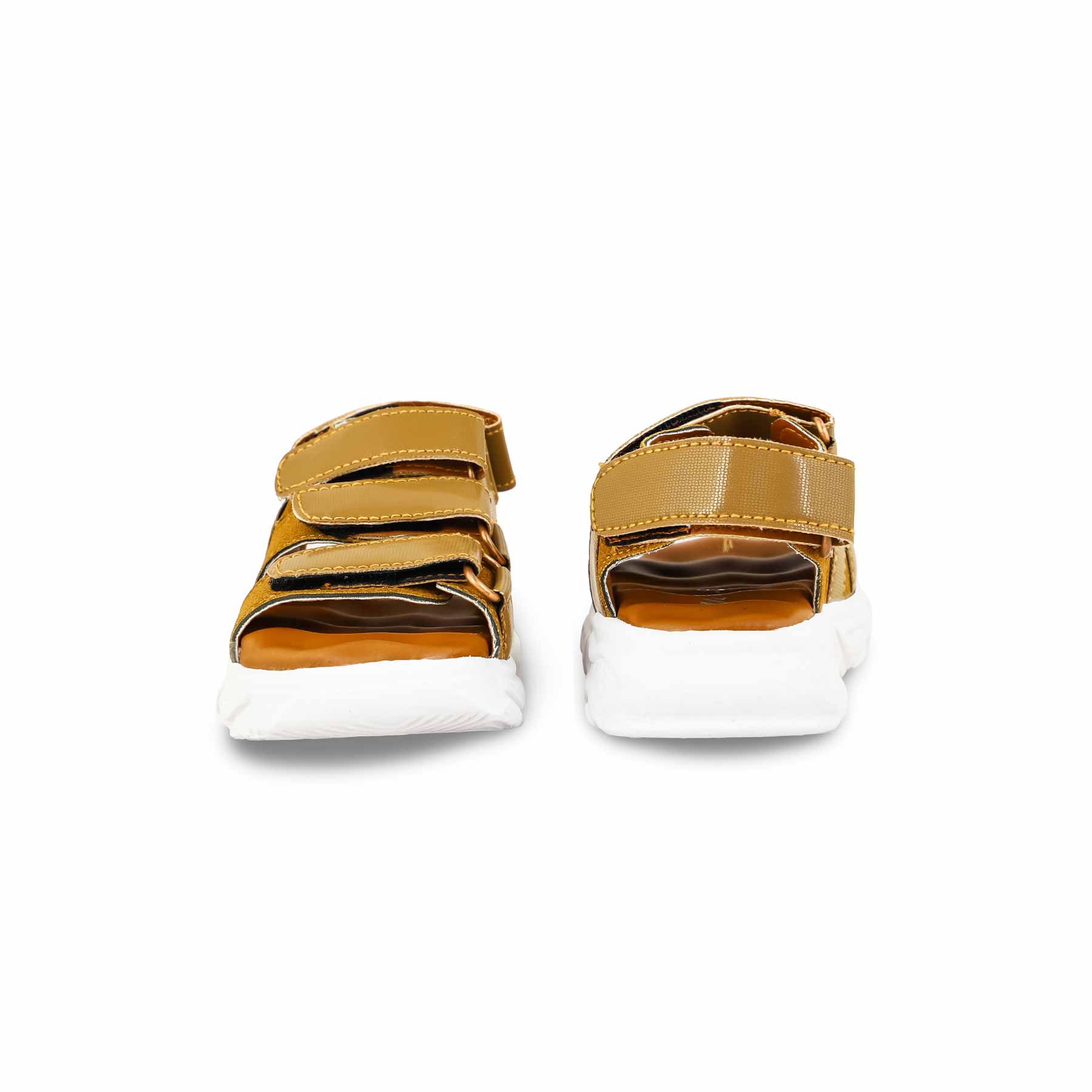 Boys Mustard Formal Sandal KD4758 - Image 4