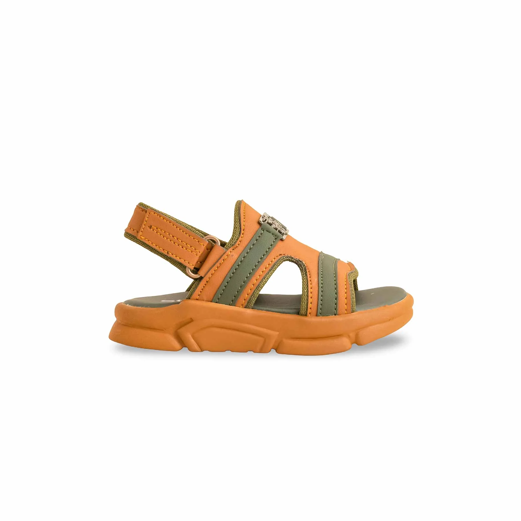 Boys Mustard Formal Sandal KD4781 - Image 2
