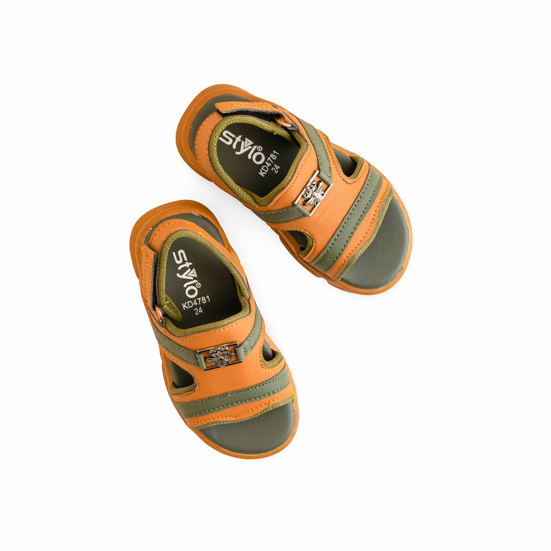 Boys Mustard Formal Sandal KD4781 - Image 5