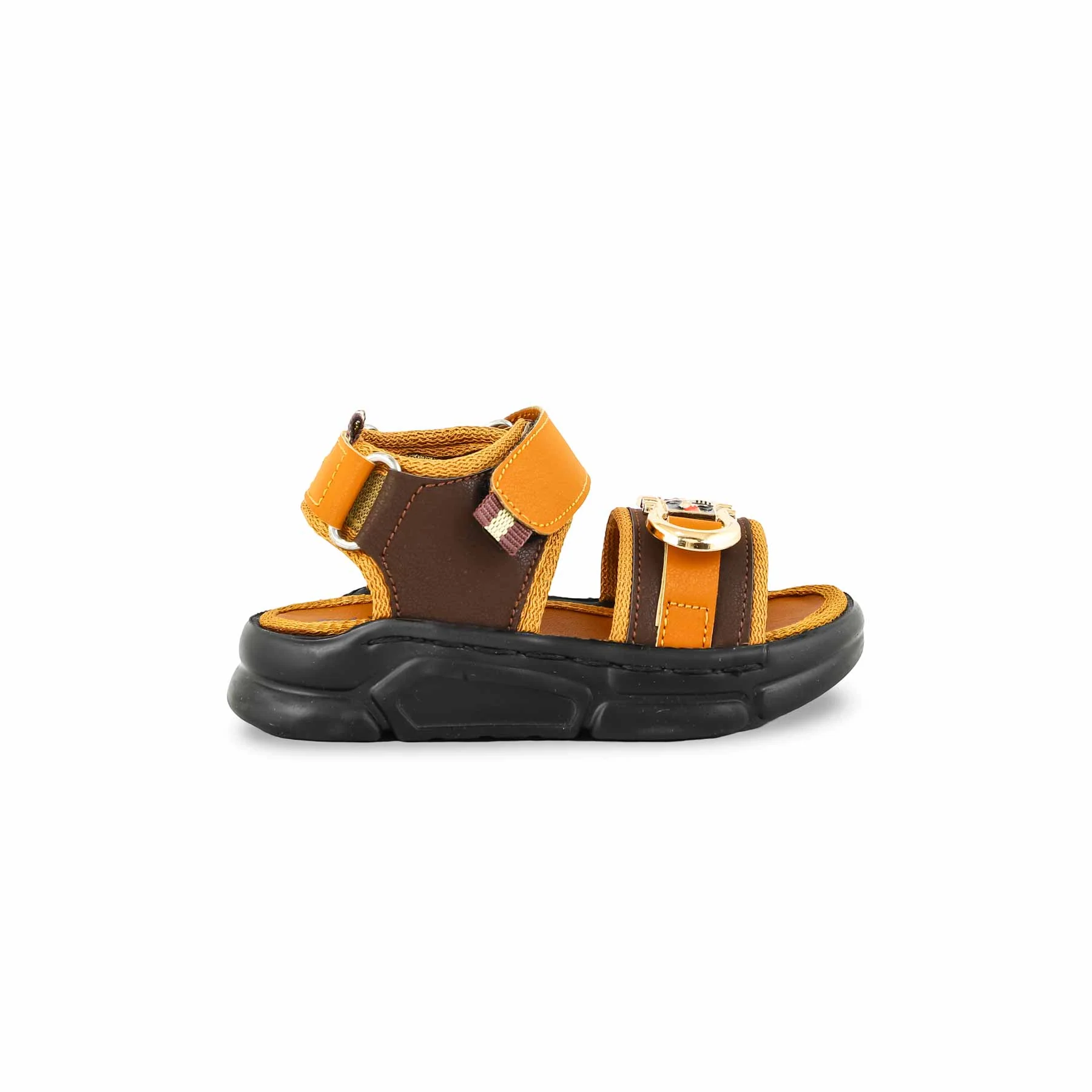 Boys Mustard Formal Sandal KD4784 - Image 2