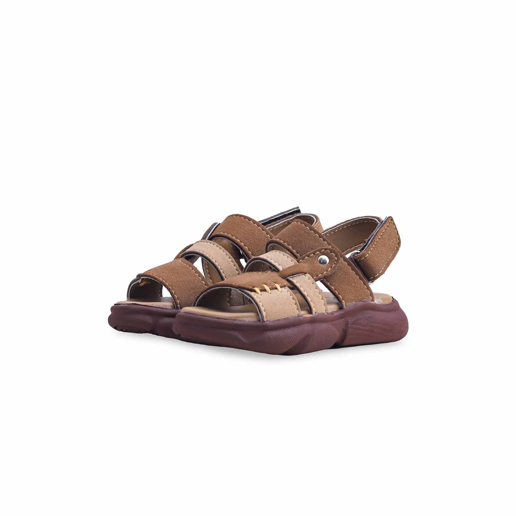 Boys Mustard Formal Sandal KD4788 - Image 3