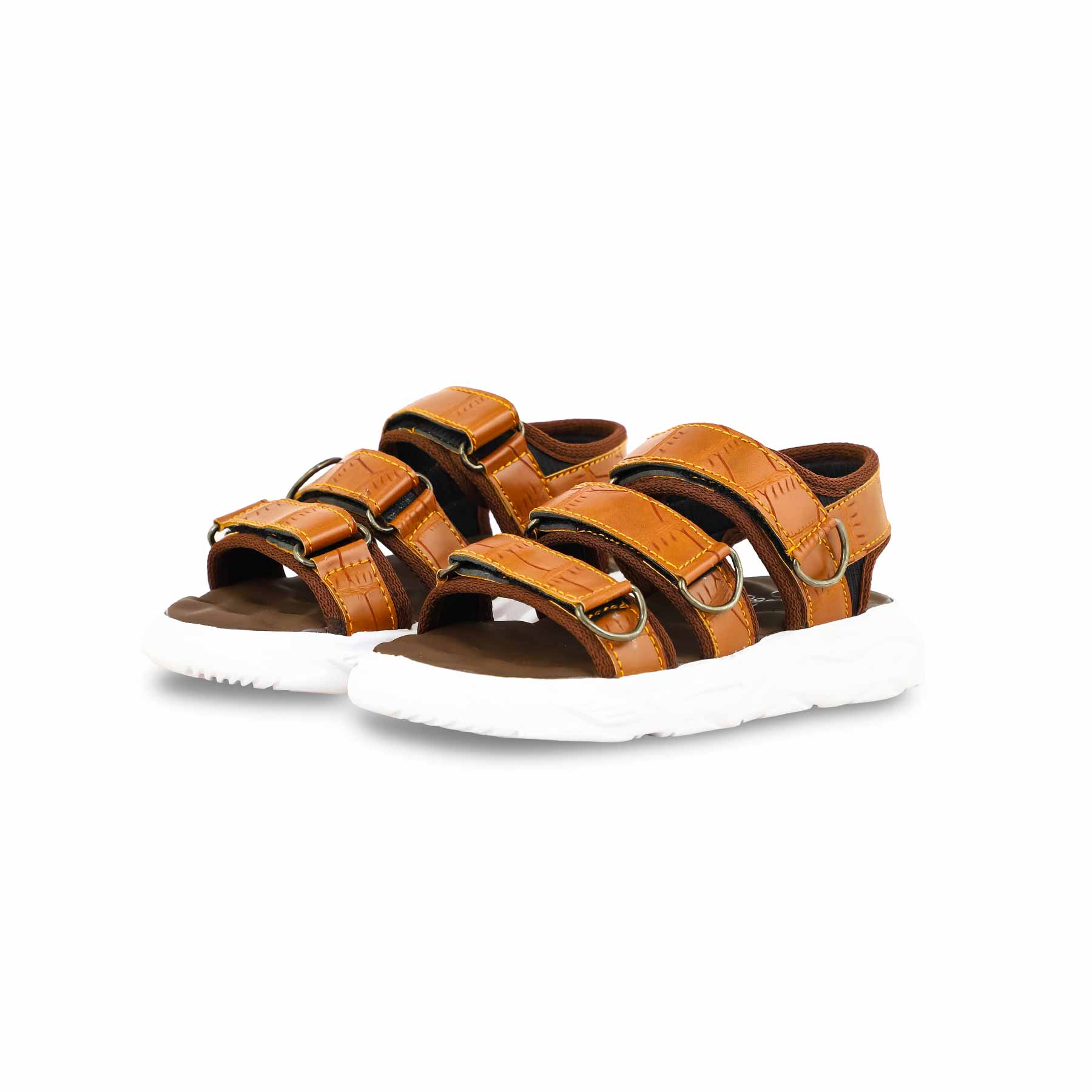 Boys Mustard Formal Sandal KD9966 - Image 3