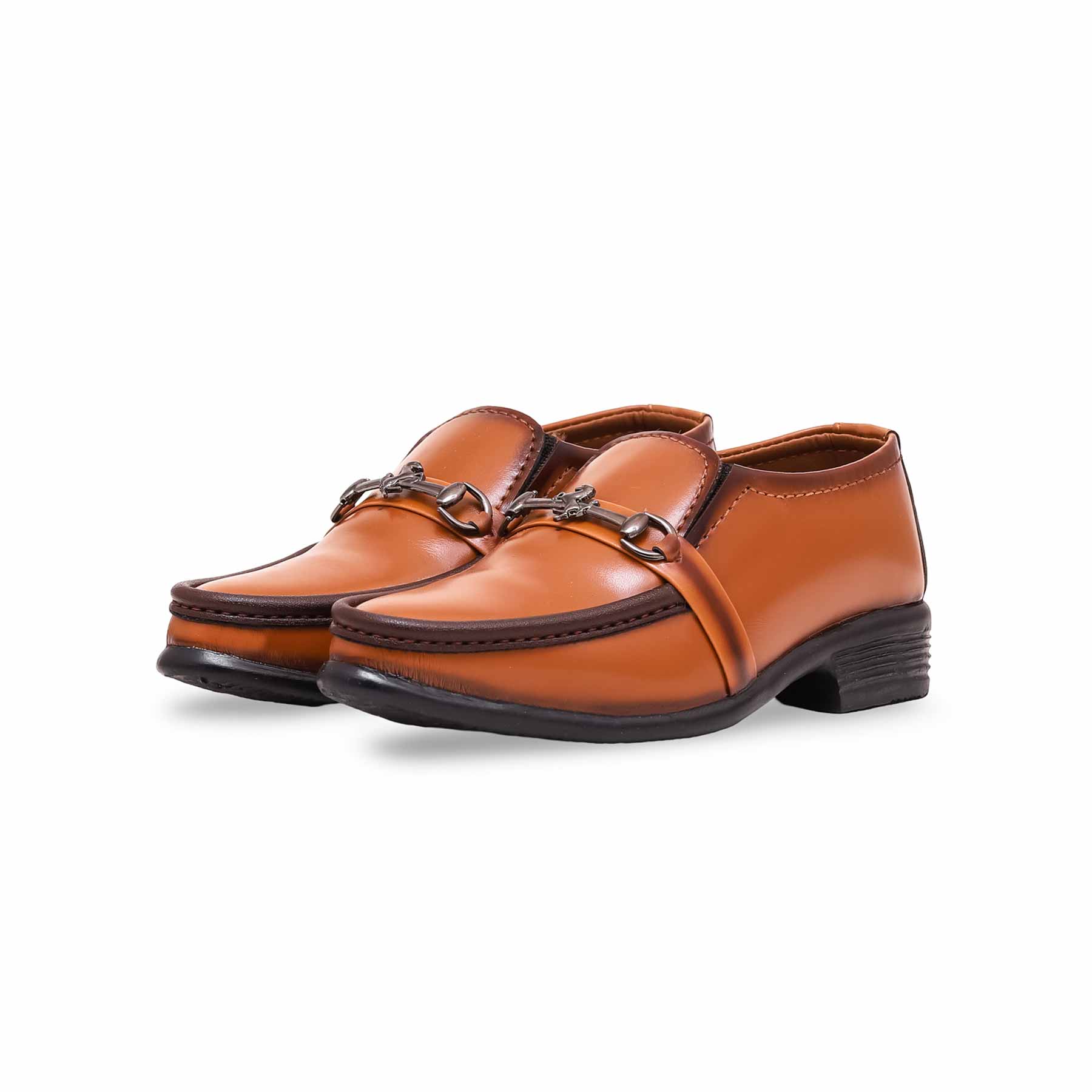 Boys Mustard Formal Shoes KD2208 - Image 3
