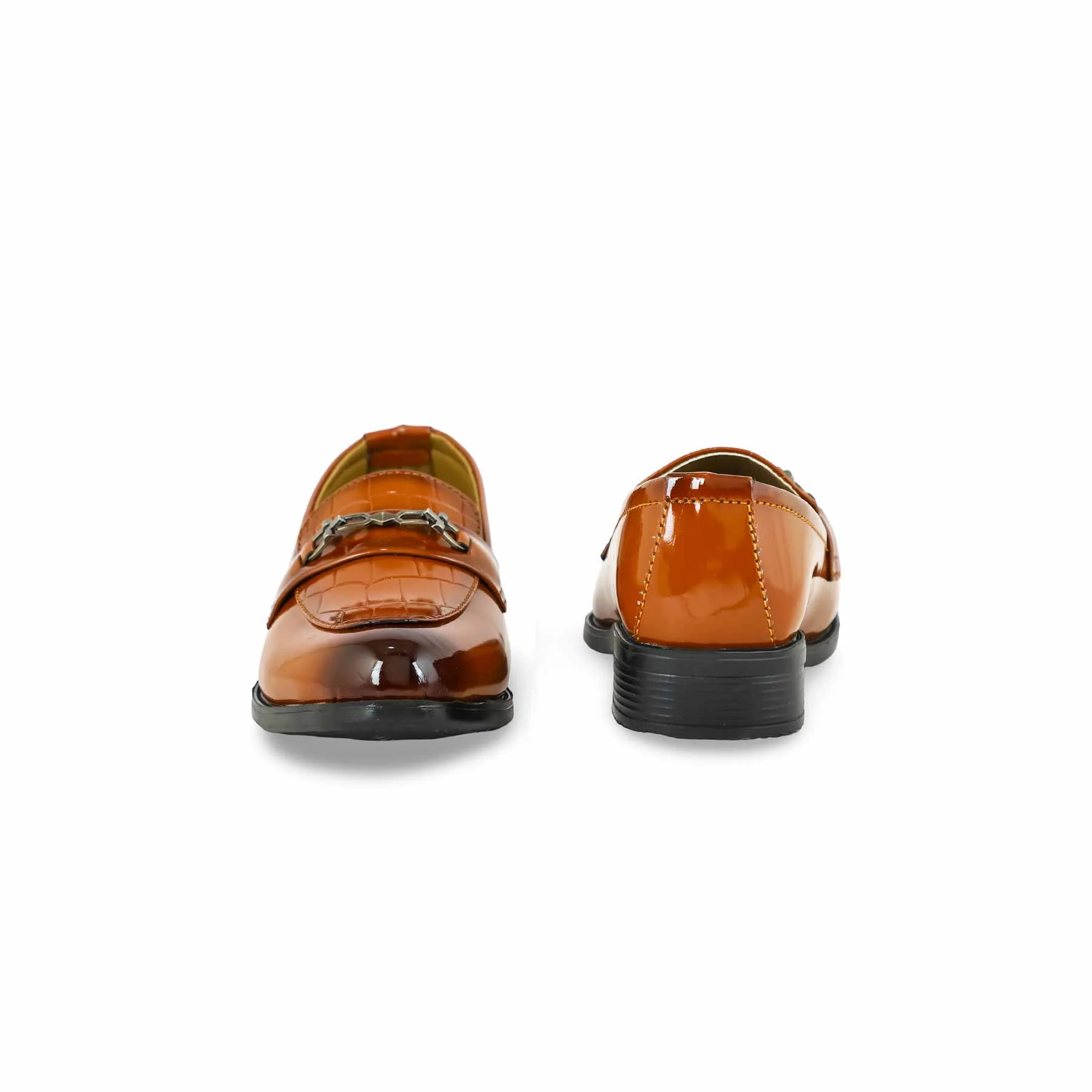 Boys Mustard Formal Shoes KD2217 - Image 3