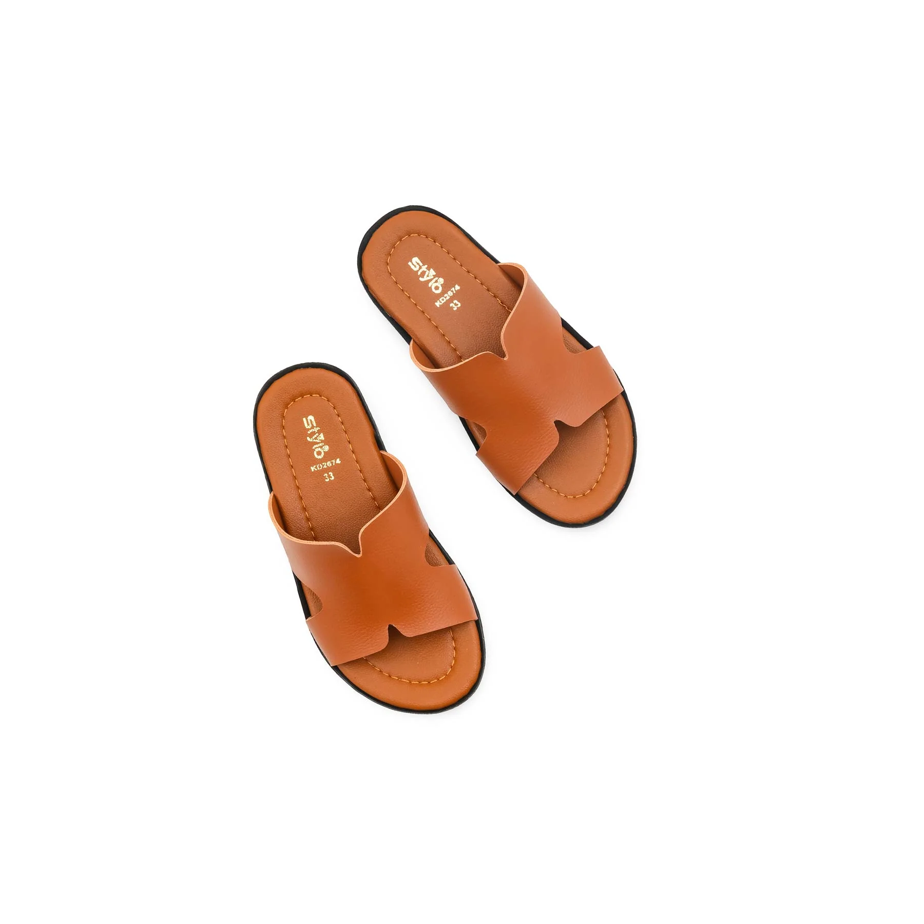 Boys Mustard Formal Slipper KD2674 - Image 5