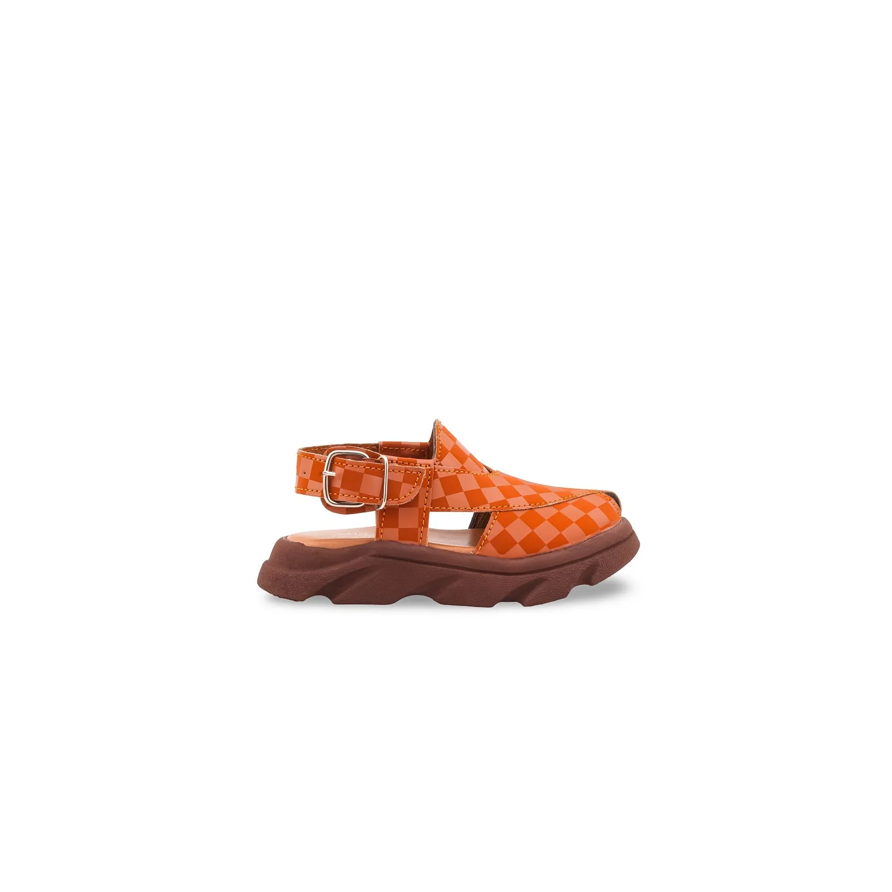 Boys Mustard Peshawari Chappal KD4959 - Image 2