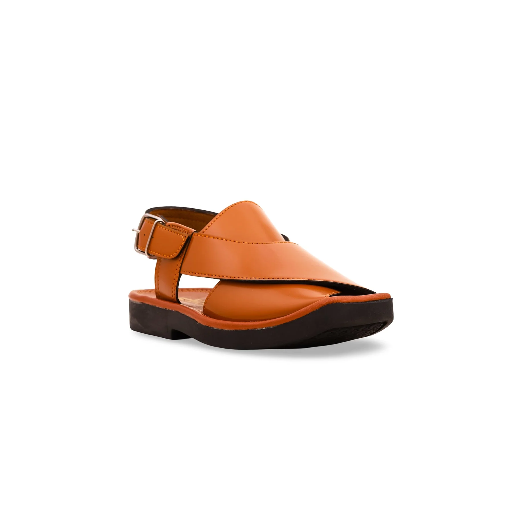 Boys Mustard Peshawari Chappal KD9725 - Image 2
