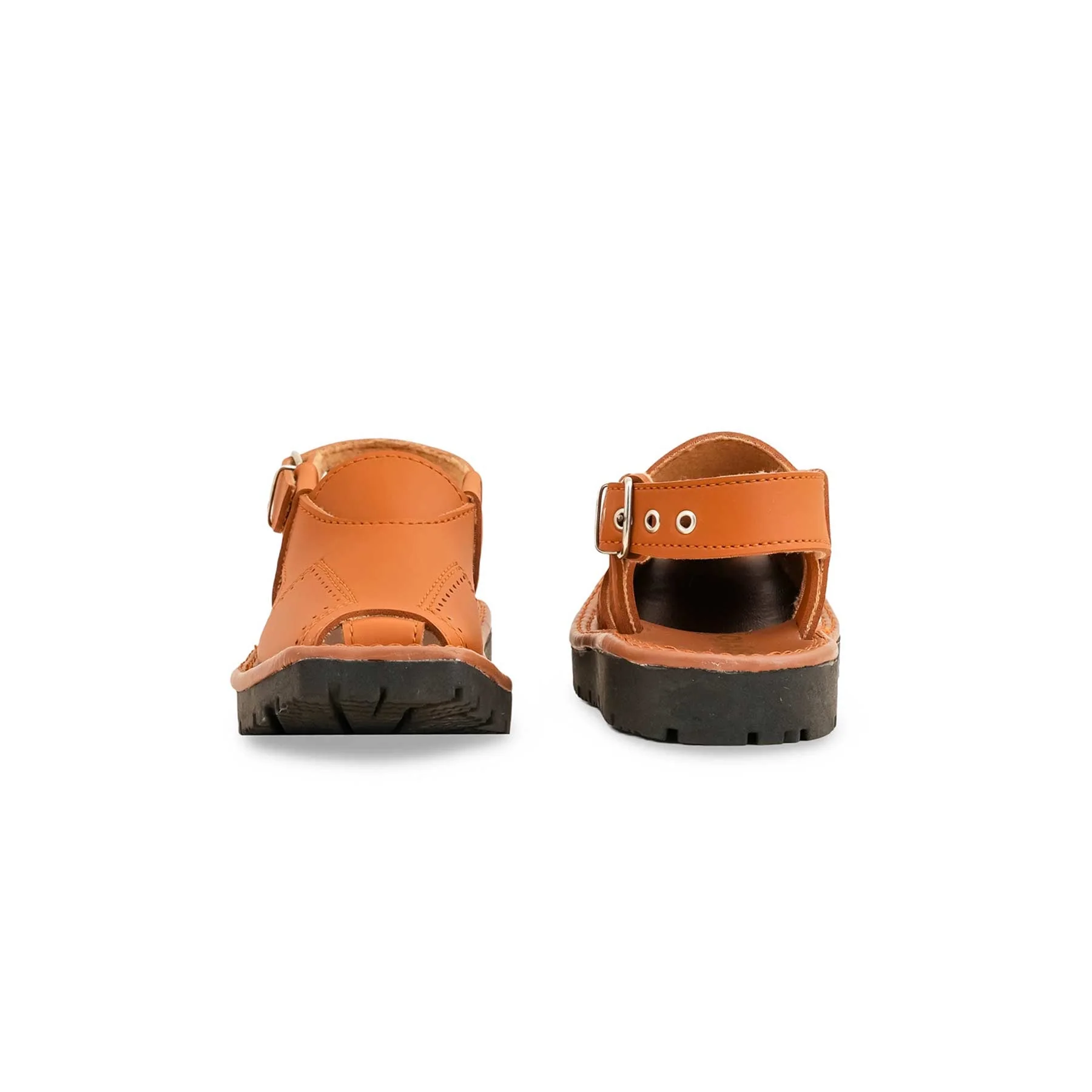 Boys Mustard Peshawari Chappal KD9946 - Image 4