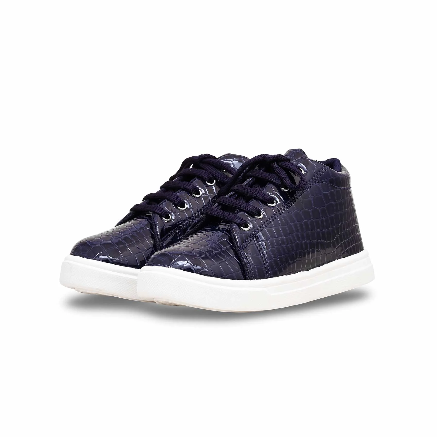 Boys Navy Casual Canvas KD2191 - Image 2